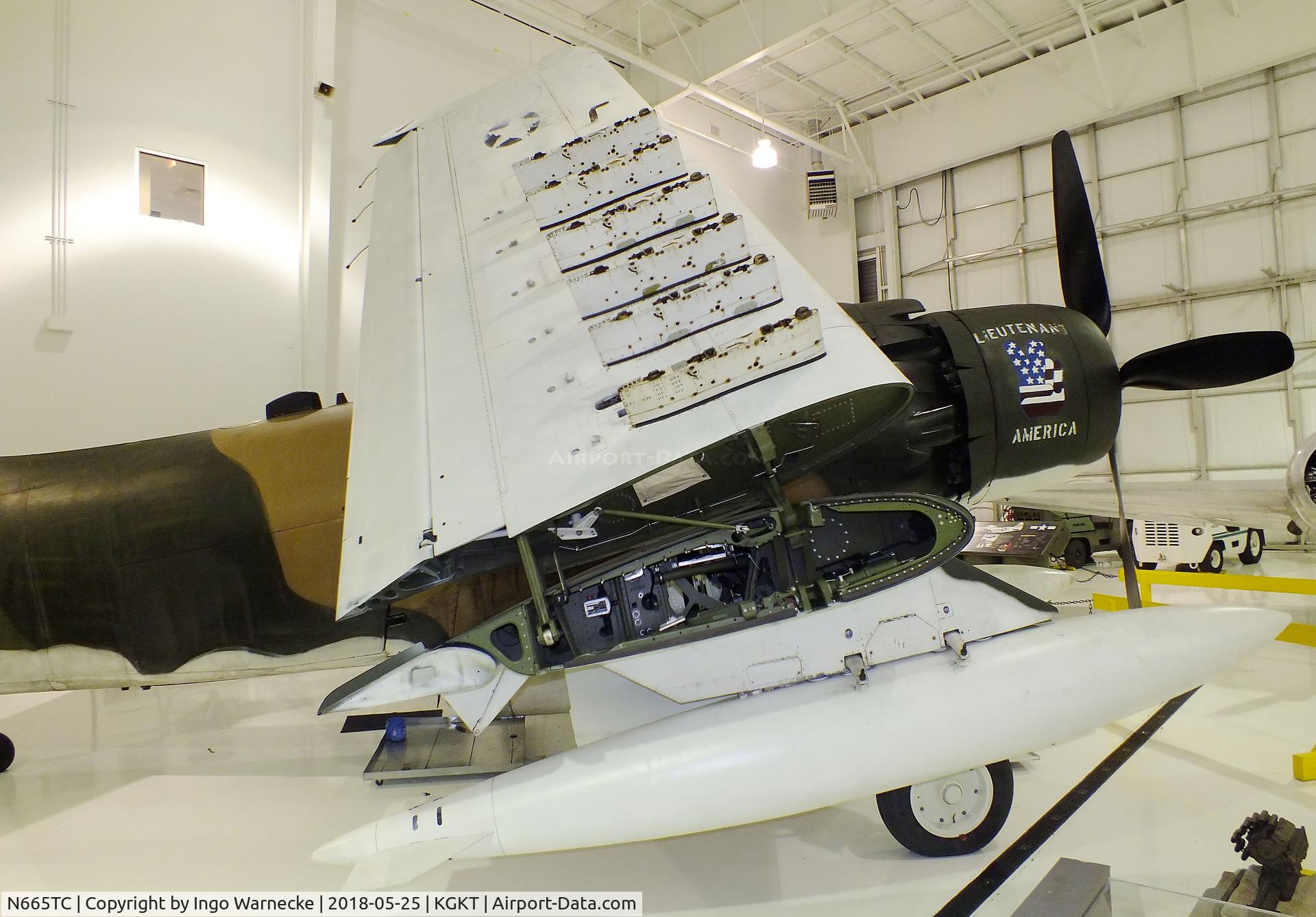 N665TC, Douglas AD-6 Skyraider C/N 10897, Douglas AD-6 (A-1H) Skyraider at the Tennessee Museum of Aviation, Sevierville TN