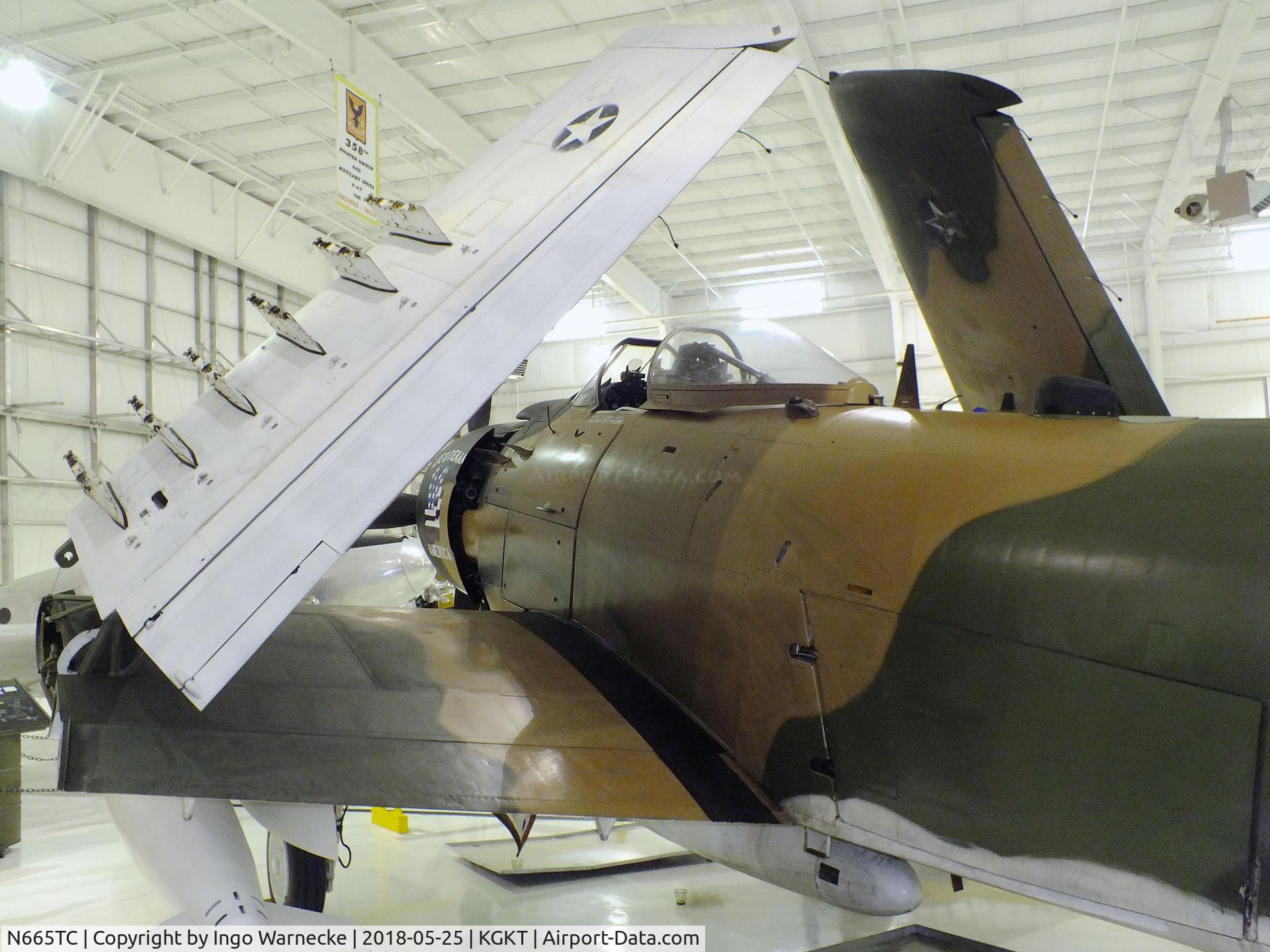 N665TC, Douglas AD-6 Skyraider C/N 10897, Douglas AD-6 (A-1H) Skyraider at the Tennessee Museum of Aviation, Sevierville TN