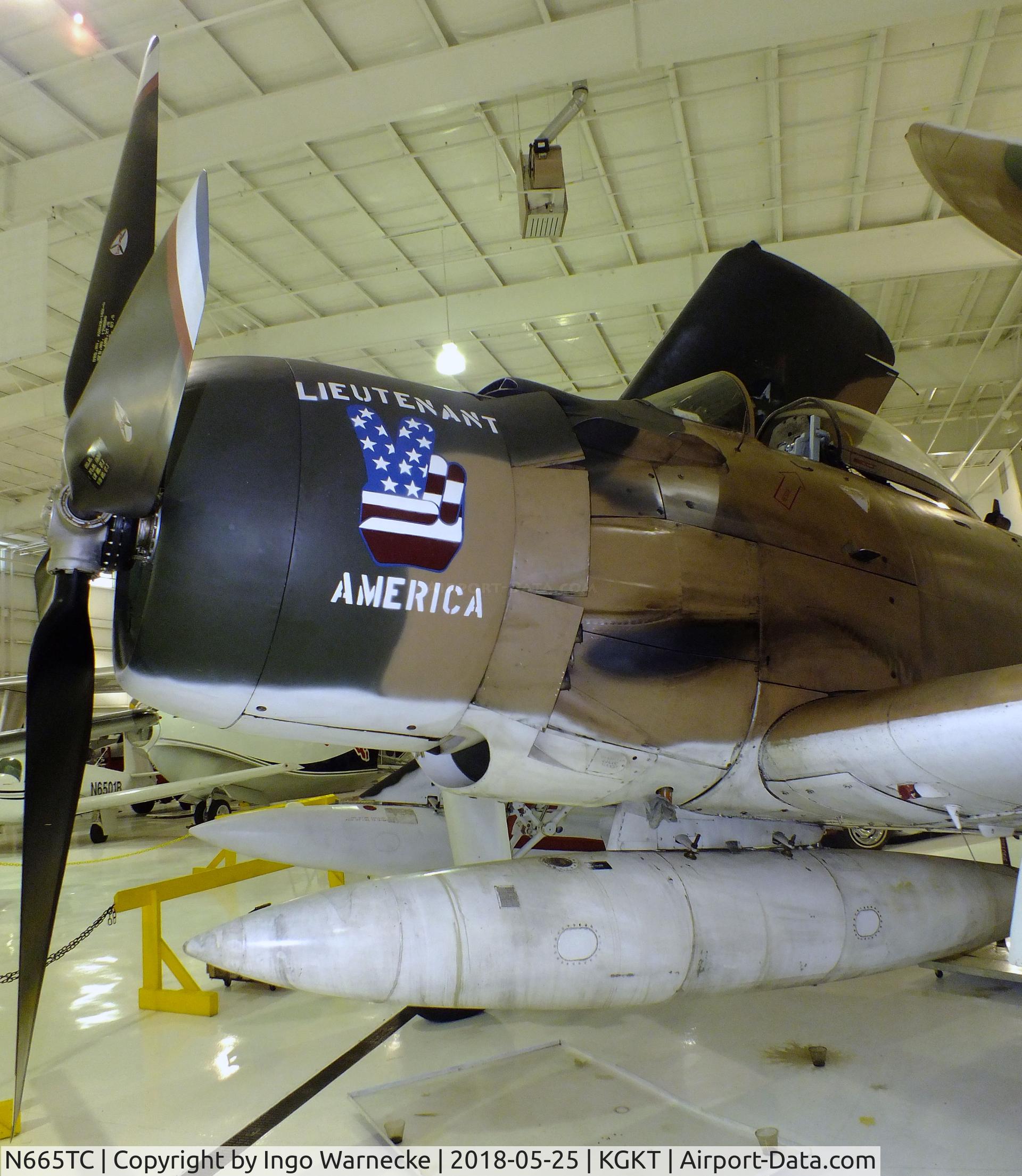 N665TC, Douglas AD-6 Skyraider C/N 10897, Douglas AD-6 (A-1H) Skyraider at the Tennessee Museum of Aviation, Sevierville TN