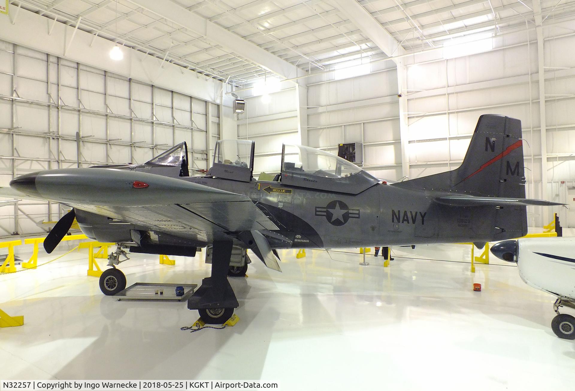 N32257, 1956 North American T-28B Trojan C/N 200-200, North American T-28B Trojan at the Tennessee Museum of Aviation, Sevierville TN