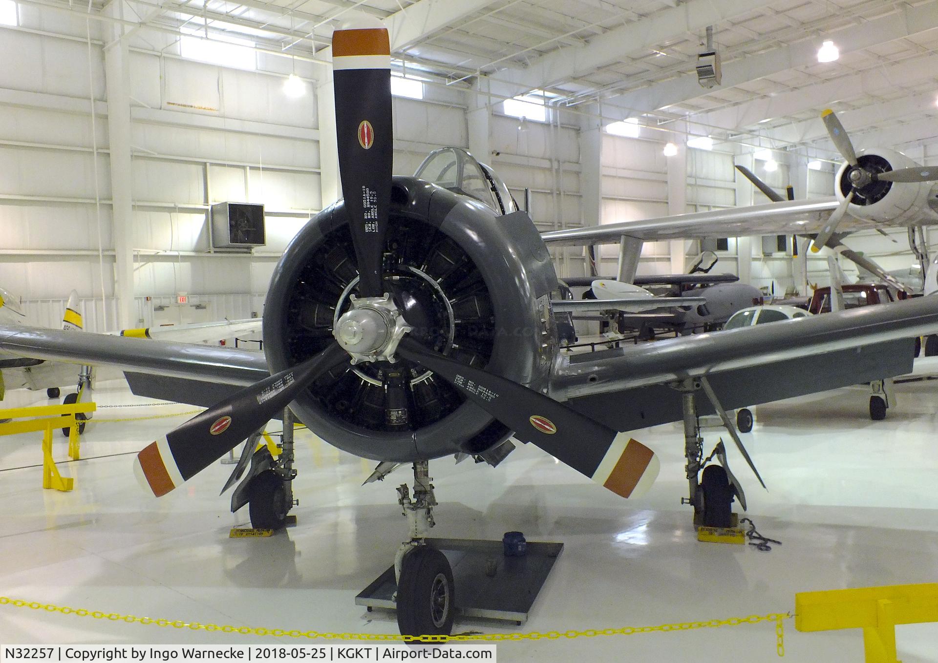 N32257, 1956 North American T-28B Trojan C/N 200-200, North American T-28B Trojan at the Tennessee Museum of Aviation, Sevierville TN