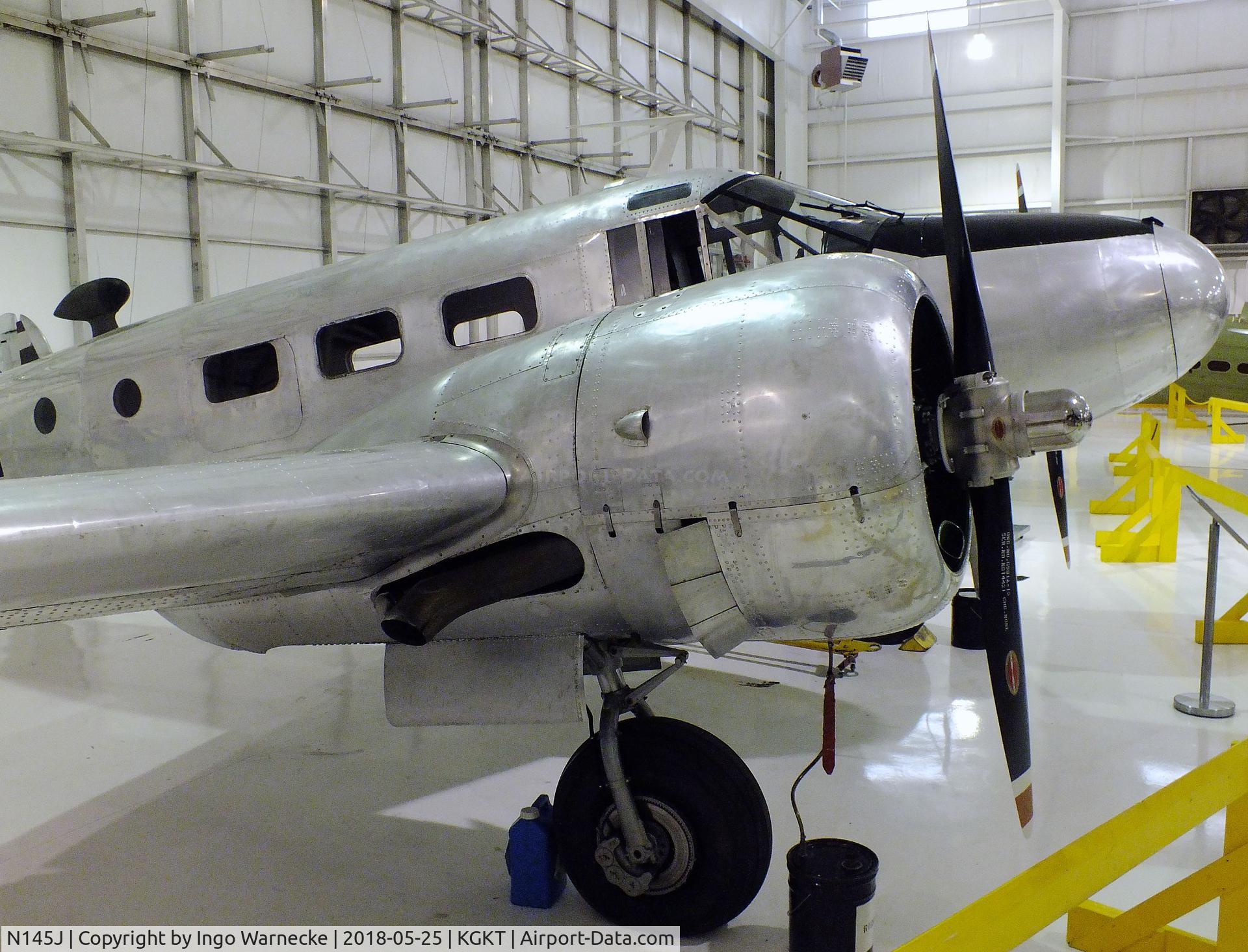 N145J, 1943 Beech RC-45J Expeditor C/N 5560, Beechcraft RC-45J Expeditor at the Tennessee Museum of Aviation, Sevierville TN
