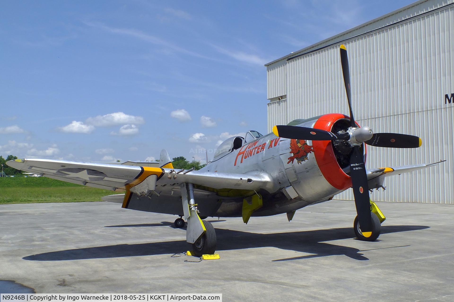 N9246B, 1944 Republic P-47D Thunderbolt C/N 339-55605, Republic P-47D Thunderbolt at the Tennessee Museum of Aviation, Sevierville TN