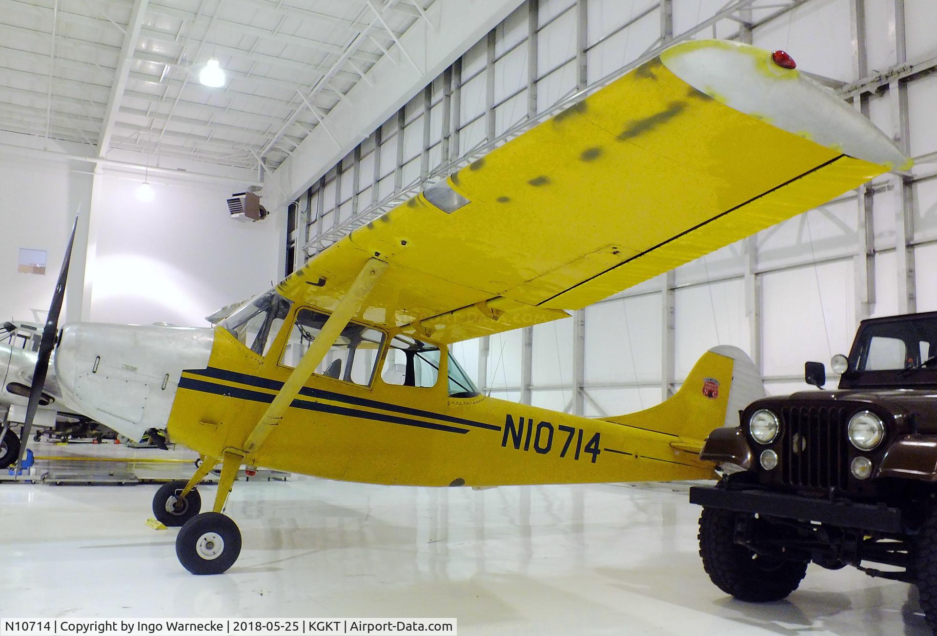 N10714, 1951 Cessna Allardice 305A C/N 22748, Cessna (Allardice) 305A (L-19A/O-1A) Bird Dog at the Tennessee Museum of Aviation, Sevierville TN