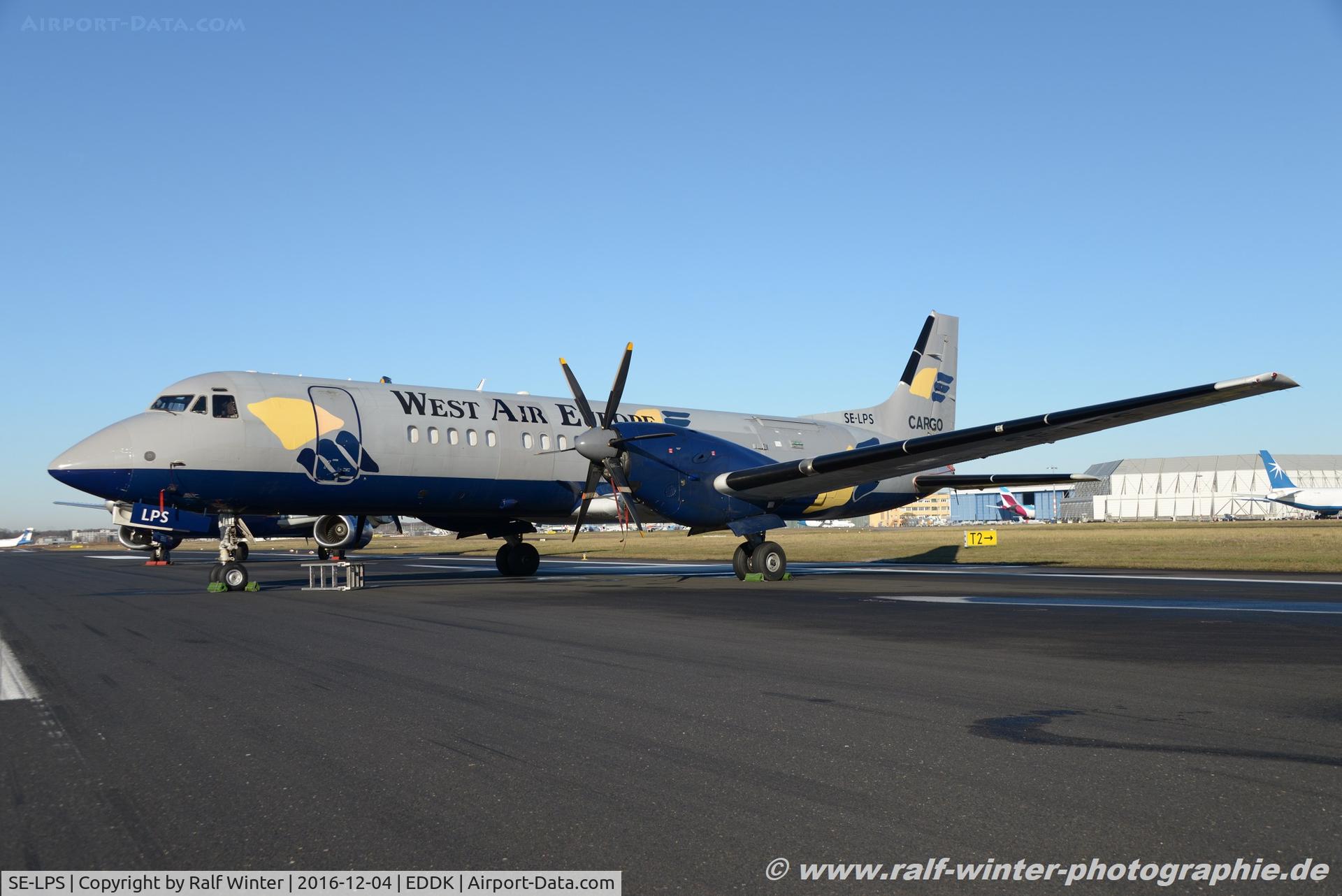 SE-LPS, 1991 British Aerospace ATP C/N 2043, British Aerospcae BAe ATP-FLFD - PT SWN West Air Sweden - 2043 - SE-LPS - 04.12.2016 - CGN