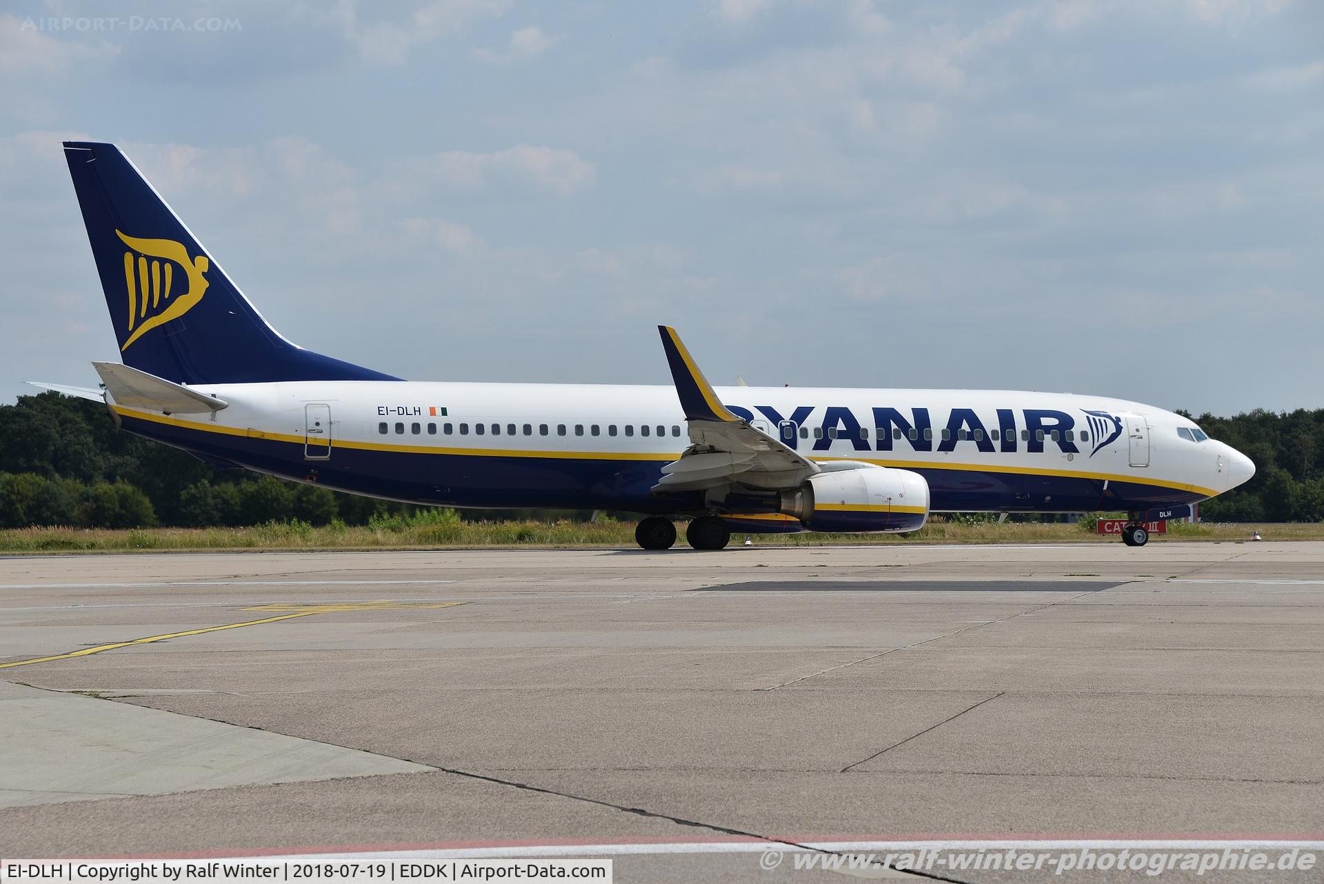 EI-DLH, 2006 Boeing 737-8AS C/N 33590, Boeing 737-8AS(W) - FR RYR Ryanair - 33590 - EI-DLH - 19.07.2018 - CGN