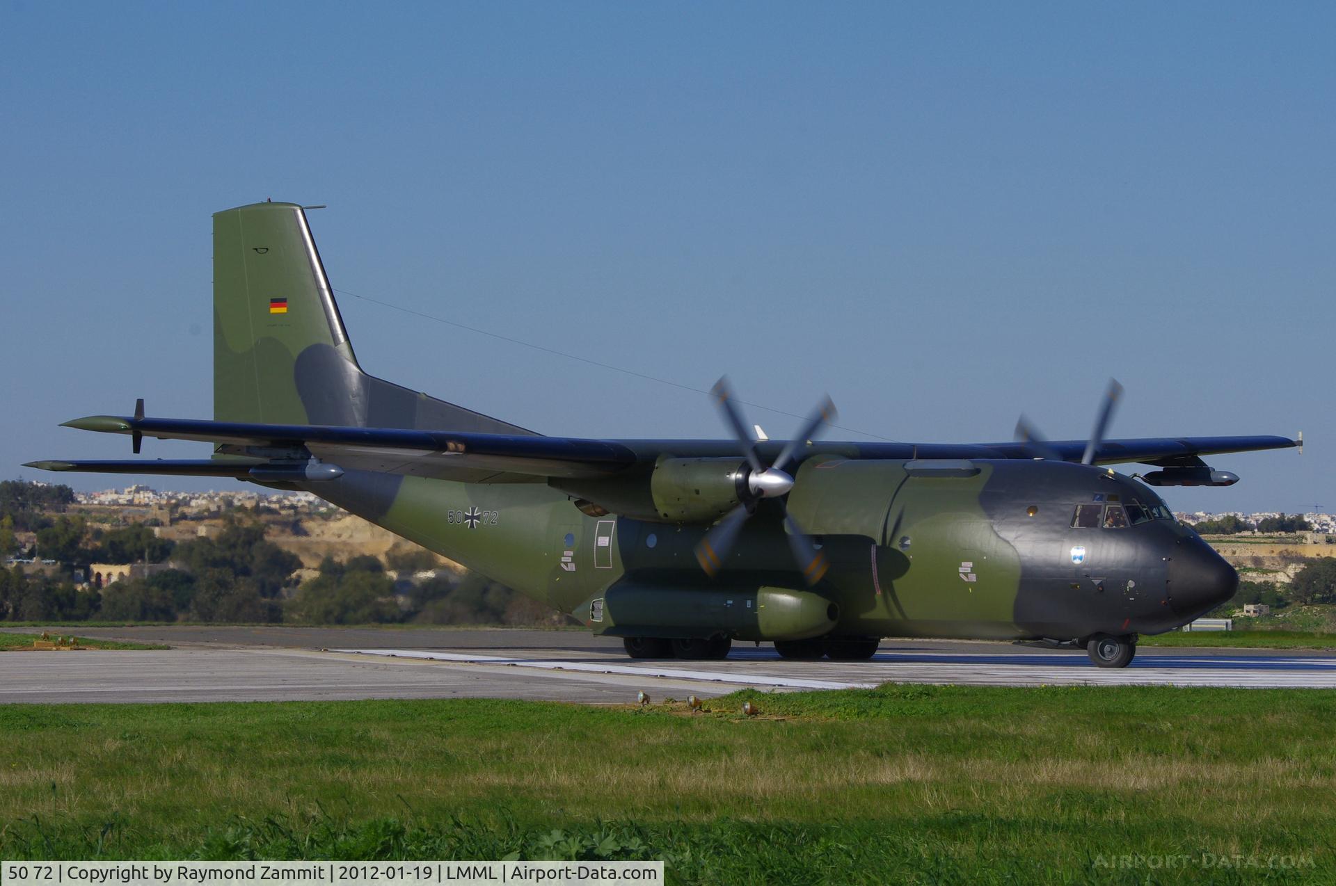 50 72, Transall C-160D C/N D109, Transall C-160D 50-72 German Air Force