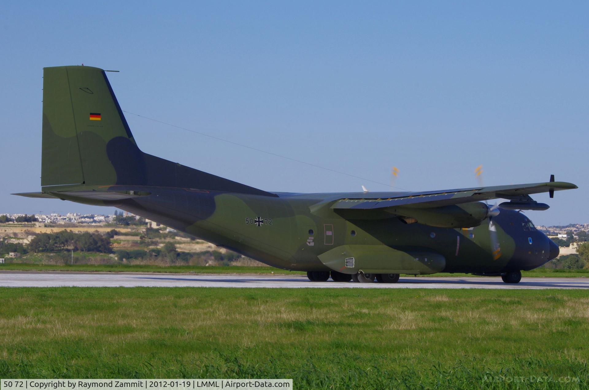 50 72, Transall C-160D C/N D109, Transall C-160D 50-72 German Air Force