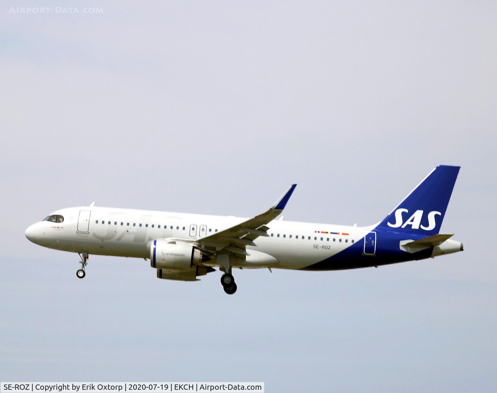 SE-ROZ, 2020 Airbus A320-251N C/N 9323, SE-ROZ landing rw 22L