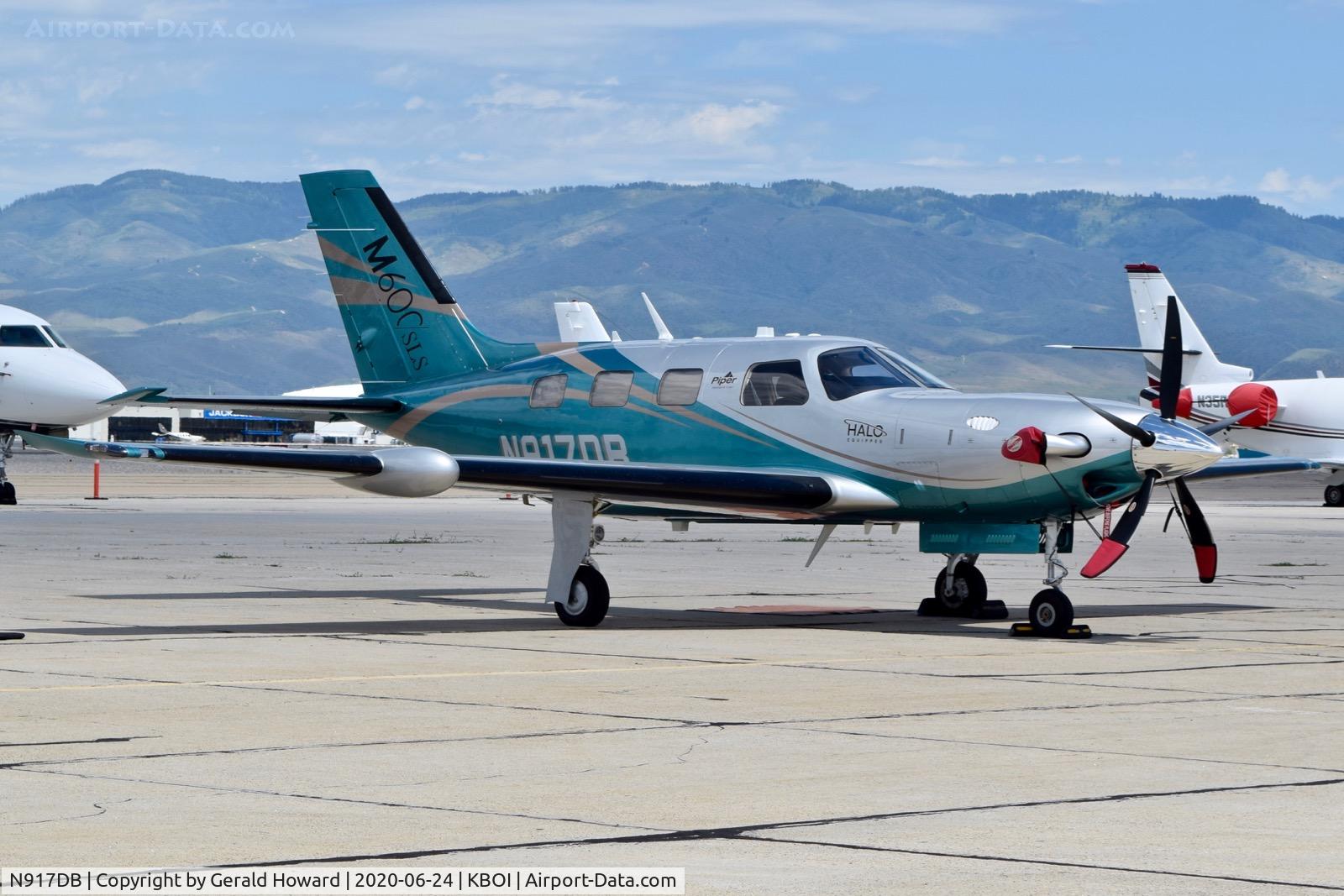 N917DB, 2019 Piper PA-46-600TP C/N 9698124, Parked on south GA ramp.