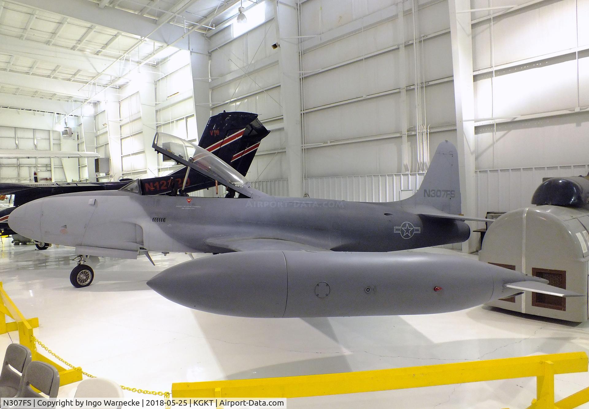 N307FS, 1956 Canadair CT-133 Silver Star 3 C/N T33-566, Canadair CT-133 Silver Star (T-33) at the Tennessee Museum of Aviation, Sevierville TN