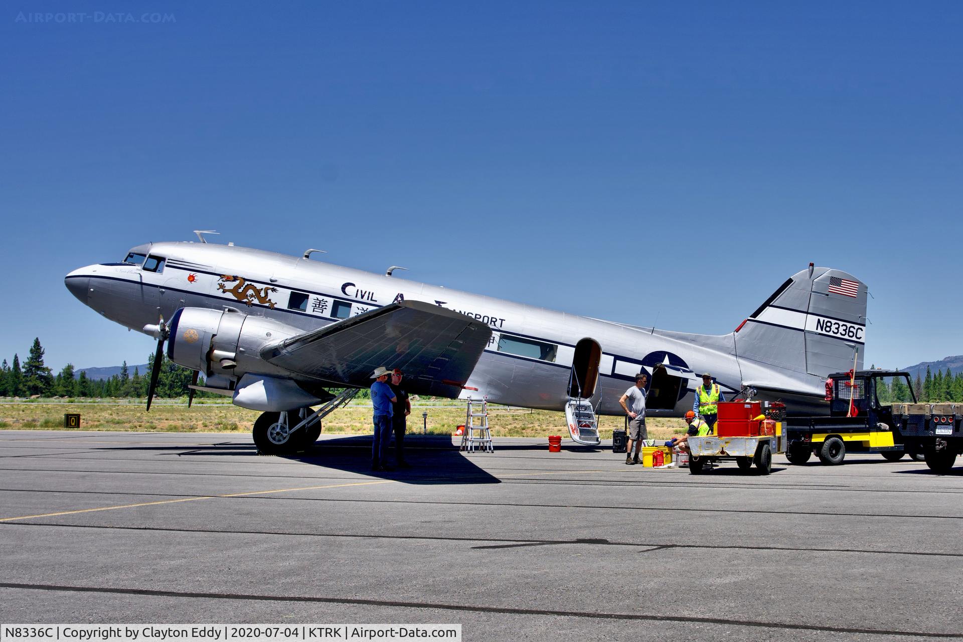 N8336C, 1942 Douglas DC-53-DO C/N 7313, Part of the D-day Squadron flyover July 4th 2020.