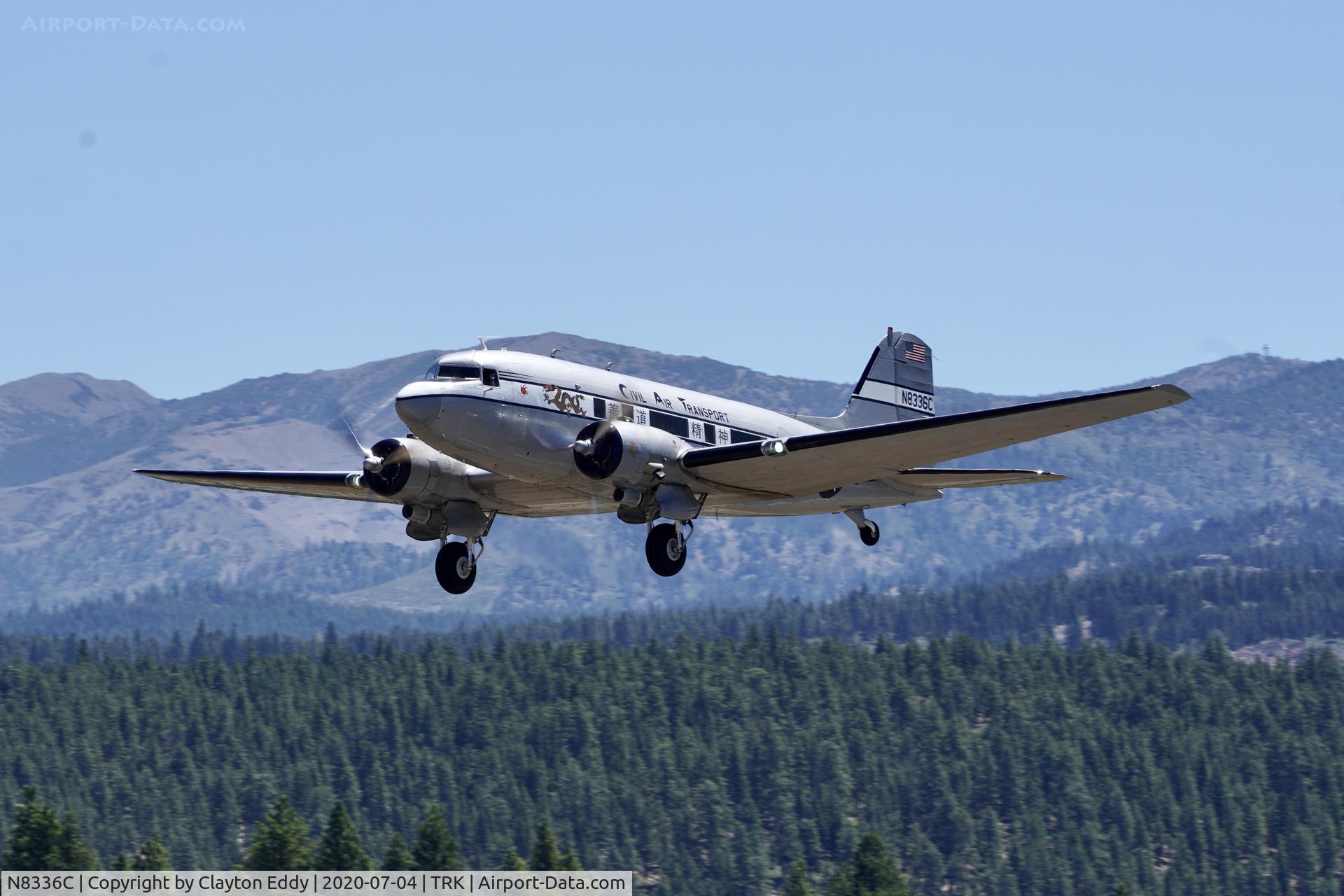 N8336C, 1942 Douglas DC-53-DO C/N 7313, Part of the D-day Squadron flyover July 4th 2020.