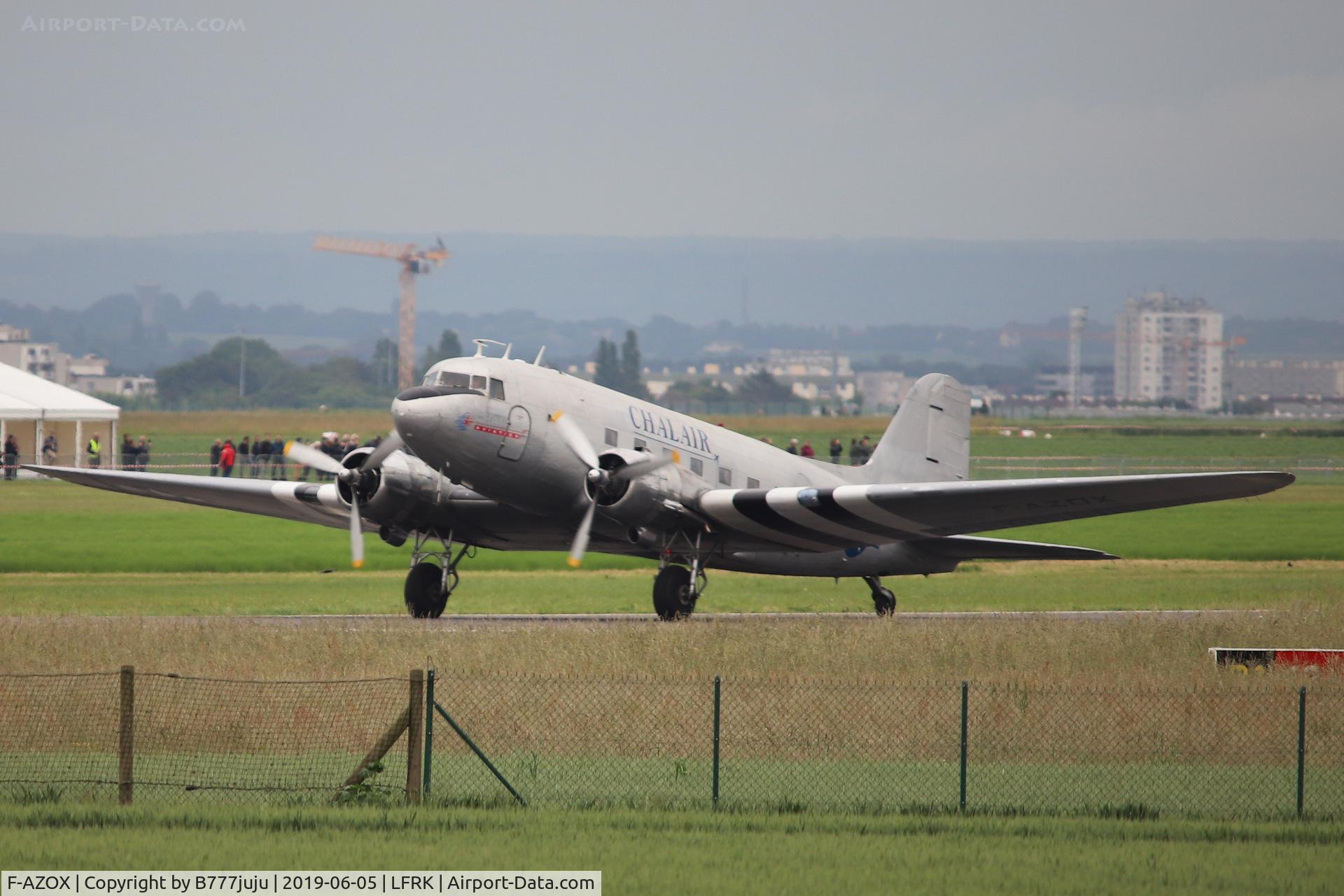 F-AZOX, 1945 Douglas DC-3C-S1C3G (C-47B-35-DK) C/N 16604, for 75 D-Day anniversary