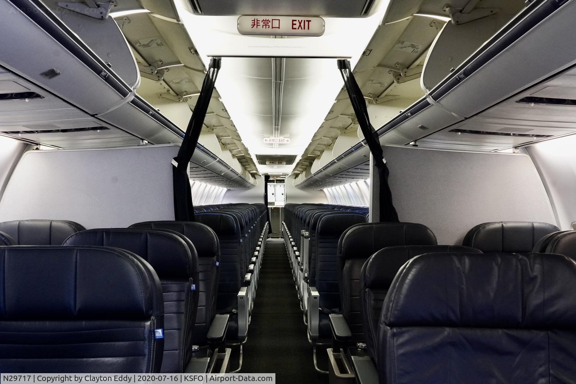 N29717, 1999 Boeing 737-724 C/N 28936, Guam plane. SFO 2020.