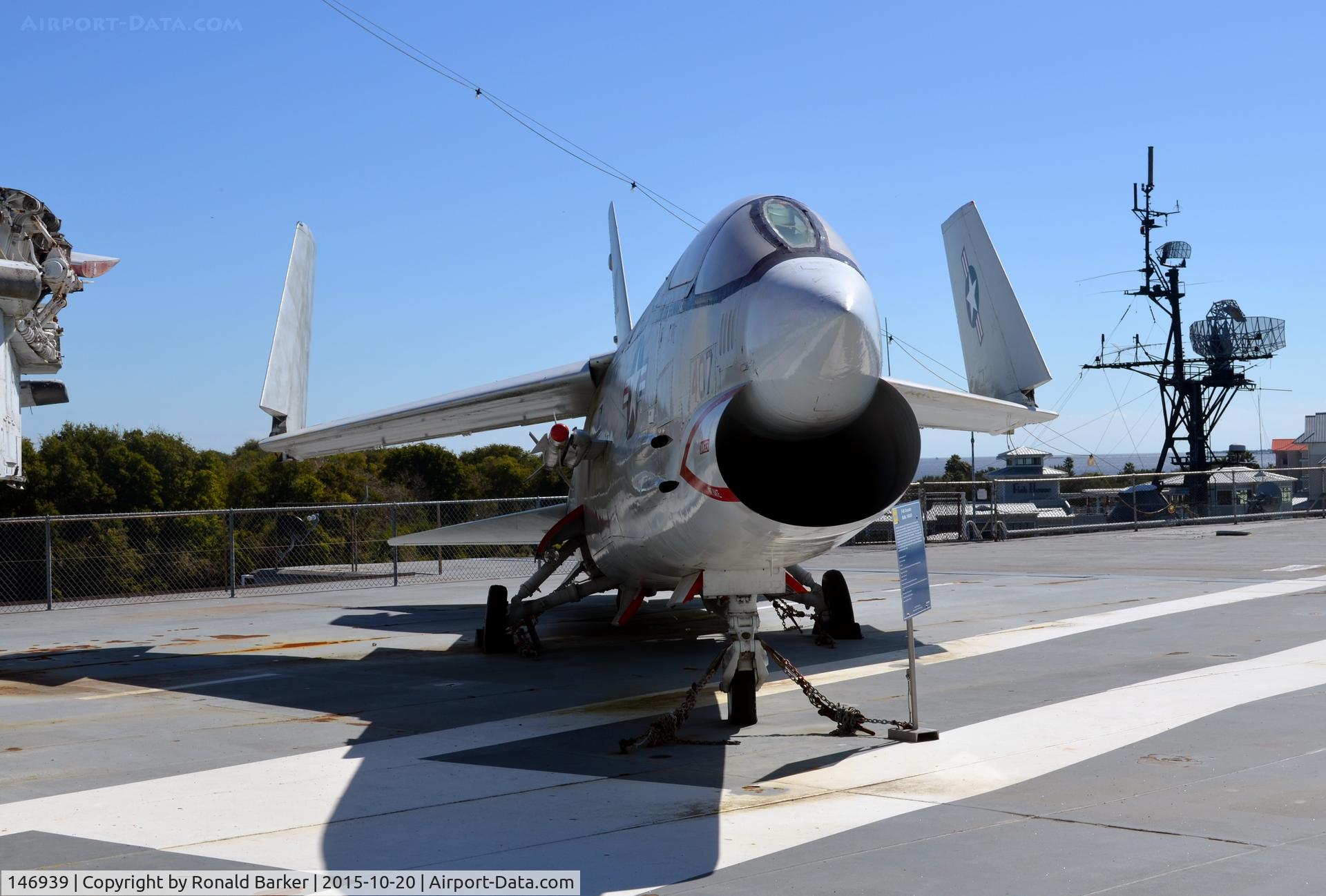 146939, Vought F8U-2 C/N 146939, F-8K  USS Yorktown  Patriots Point