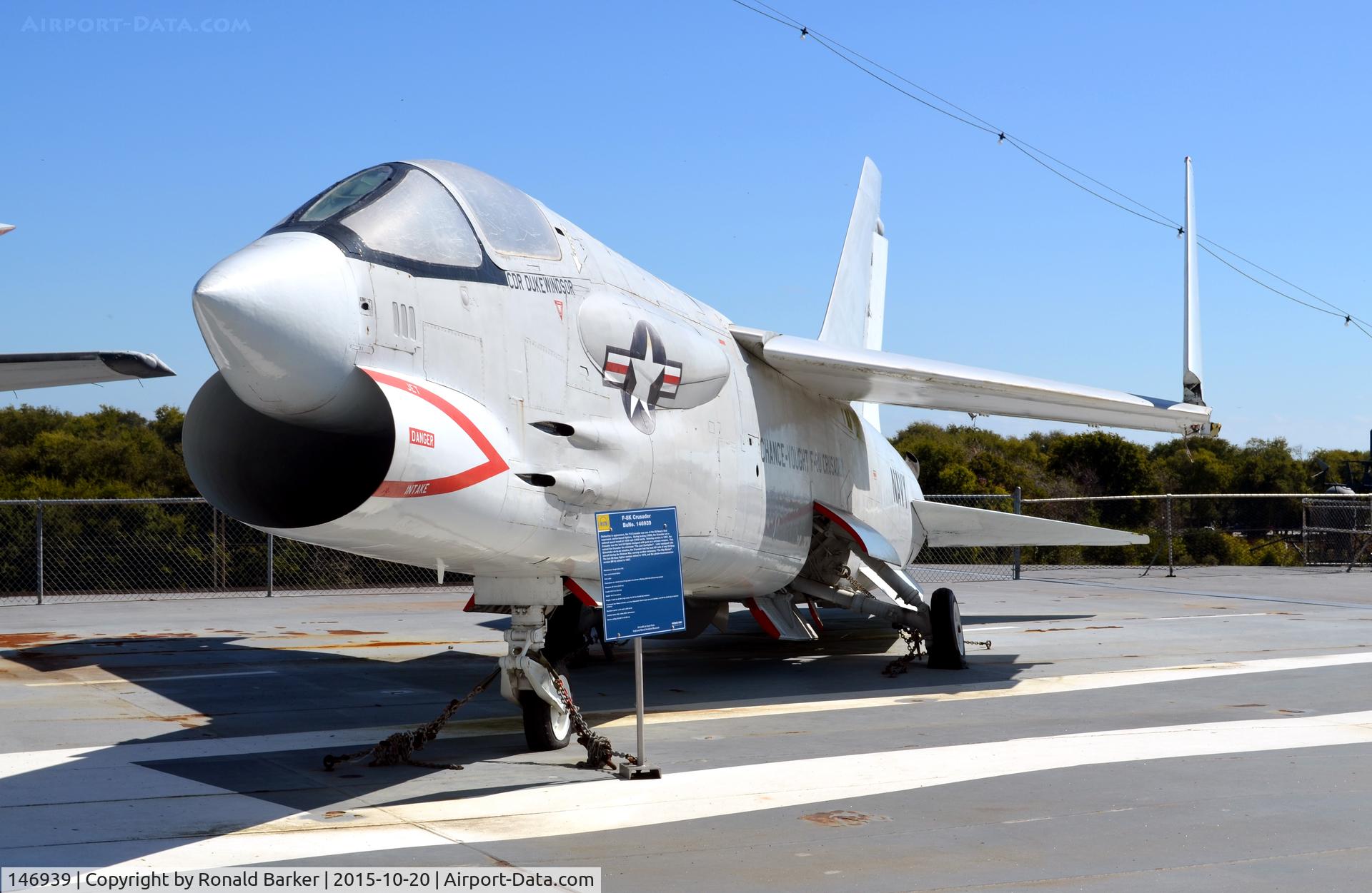 146939, Vought F8U-2 C/N 146939, F-8K  USS Yorktown  Patriots Point