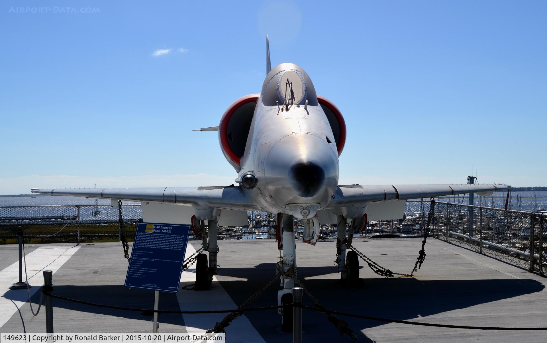 149623, Douglas A-4C Skyhawk C/N 12948, A-4C  USS Yorktown  Patriots Point