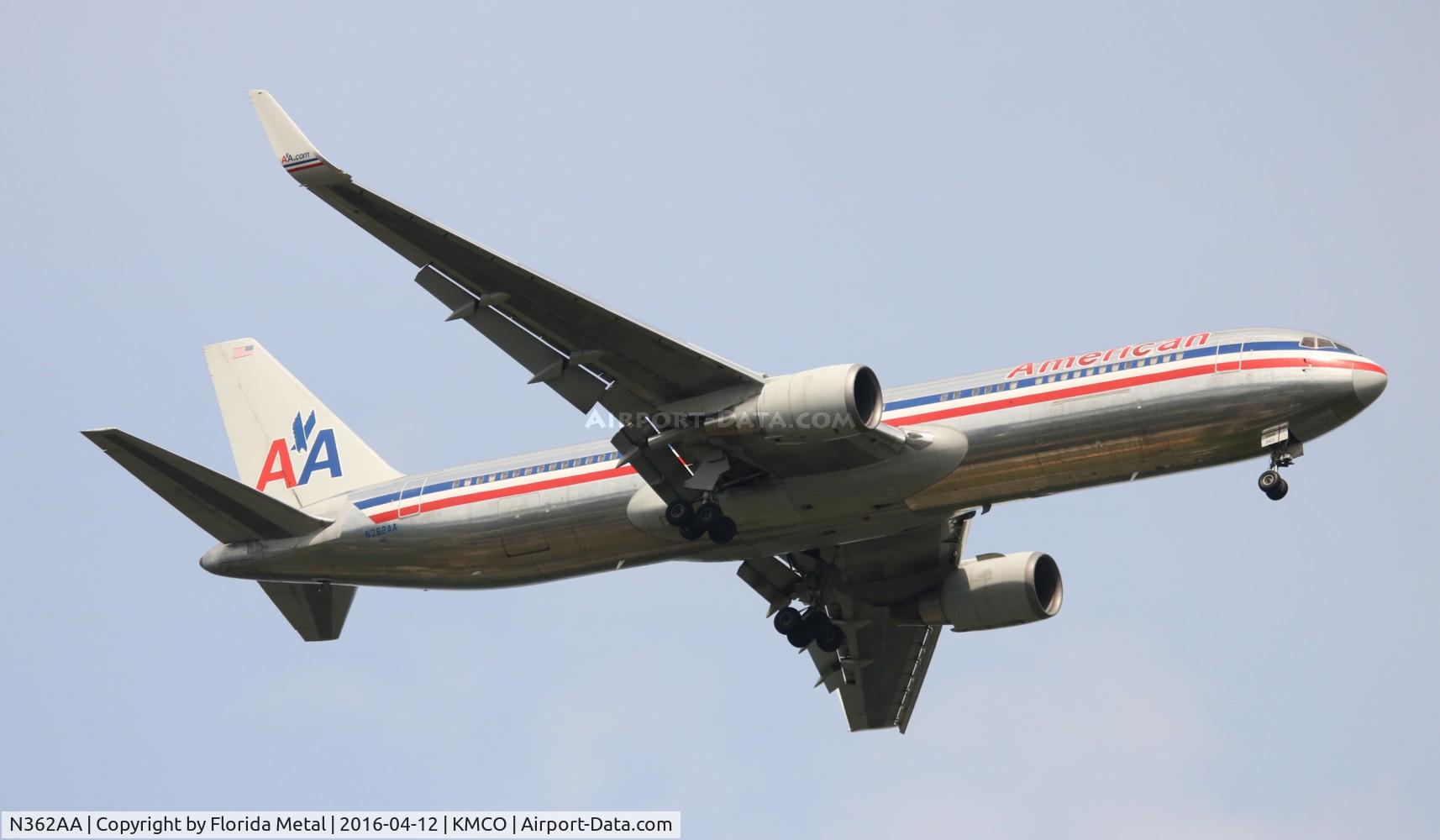 N362AA, 1988 Boeing 767-323 C/N 24043, MCO 2016