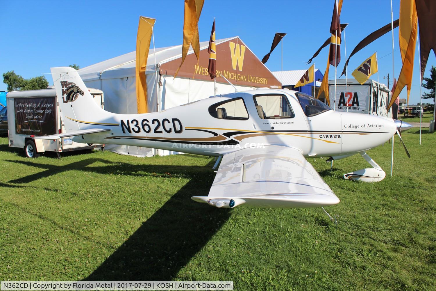 N362CD, 2005 Cirrus SR22 C/N 1392, OSH 2017