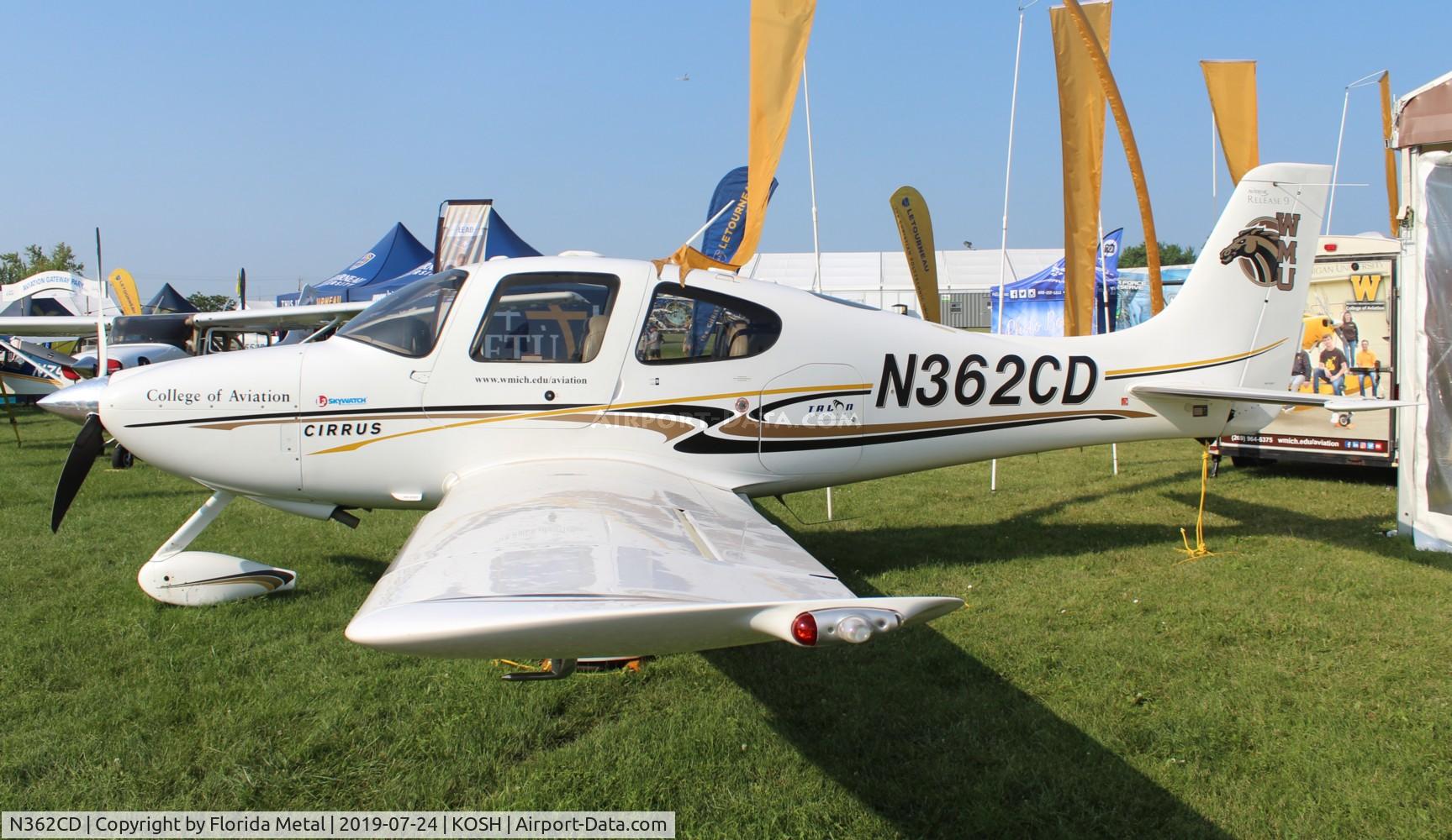 N362CD, 2005 Cirrus SR22 C/N 1392, OSH 2019
