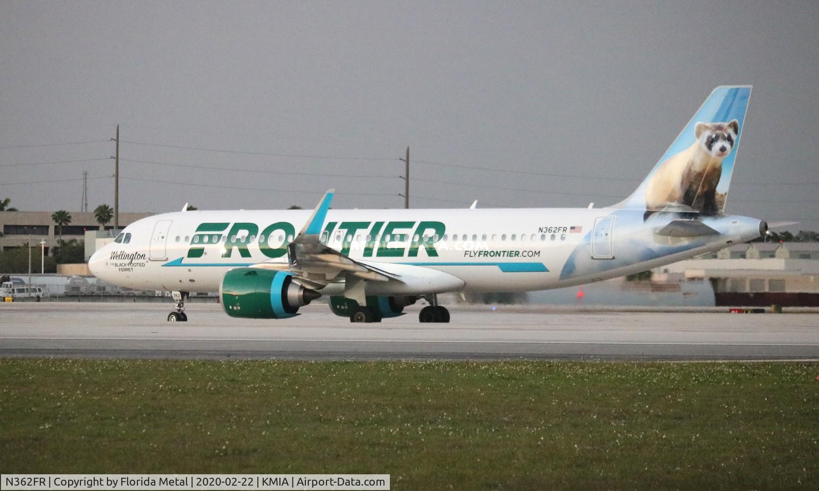 N362FR, 2019 Airbus A320-251N C/N 9222, Wellington
