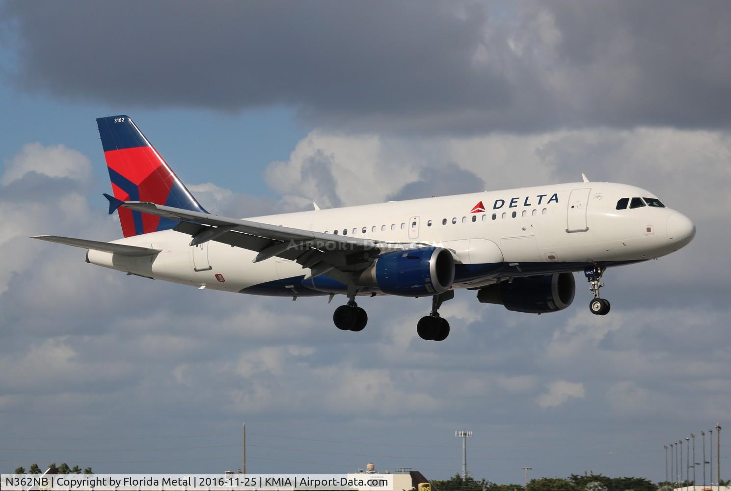 N362NB, 2003 Airbus A319-114 C/N 1982, MIA 2016