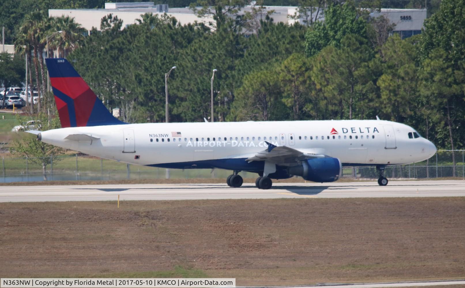 N363NW, 1998 Airbus A320-212 C/N 0923, MCO 2017