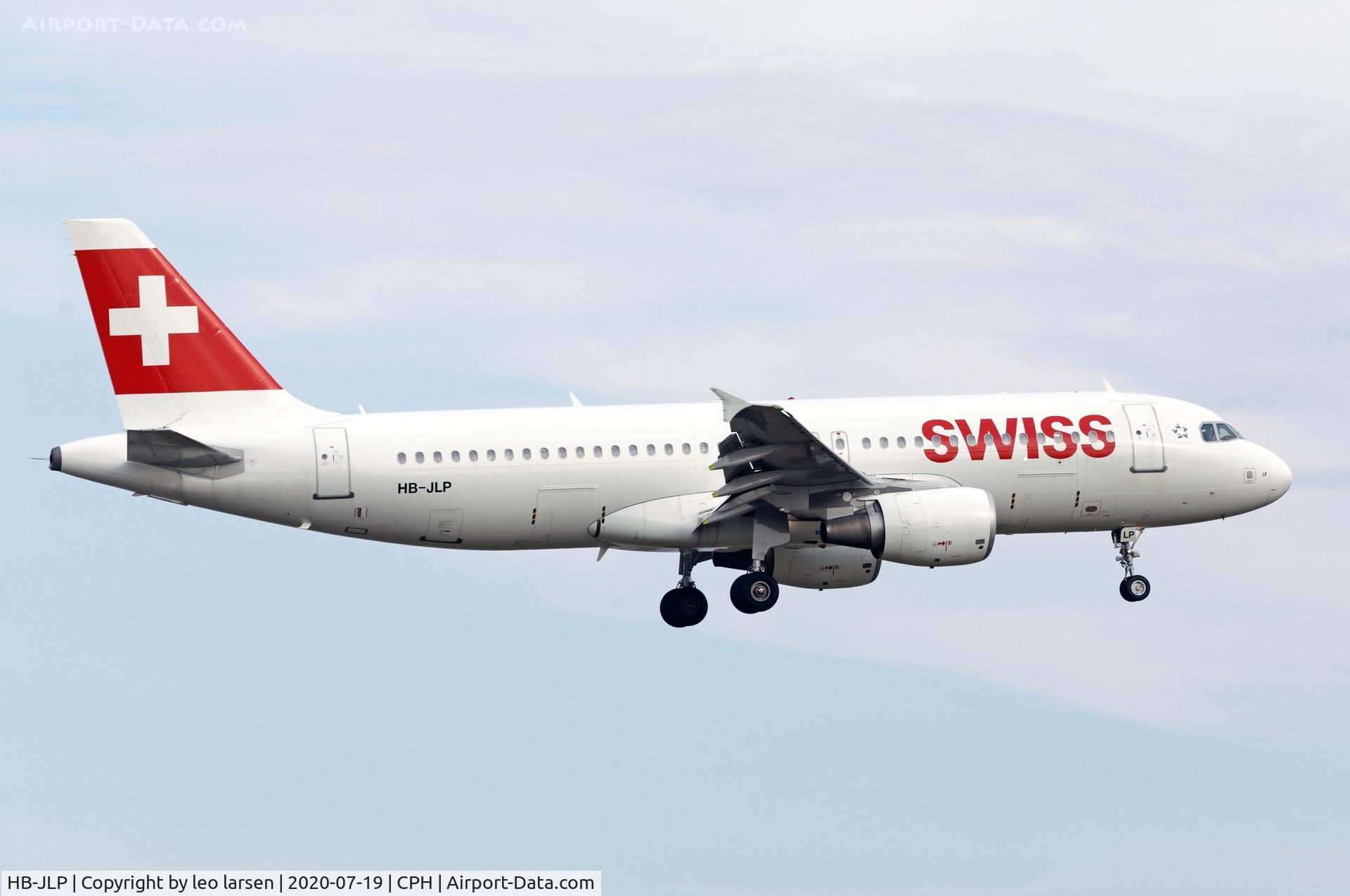 HB-JLP, 2011 Airbus A320-214 C/N 4618, Copenhagen 19.7.2020