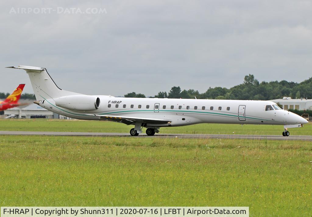 F-HRAP, 2008 Embraer (Harbin) EMB-145LI (ERJ-145LI) C/N 14501019, Landing rwy 20... Air France flight this day...