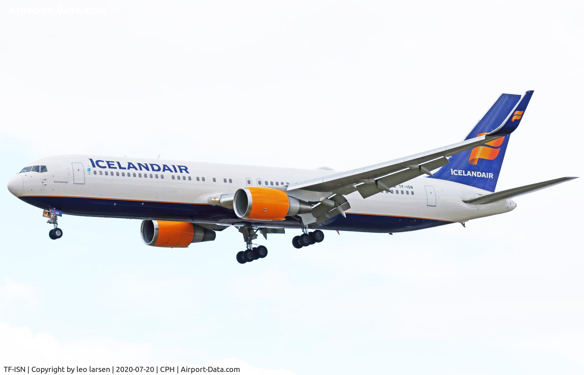 TF-ISN, 2000 Boeing 767-319 C/N 30586, Copenhagen 20.7.2020