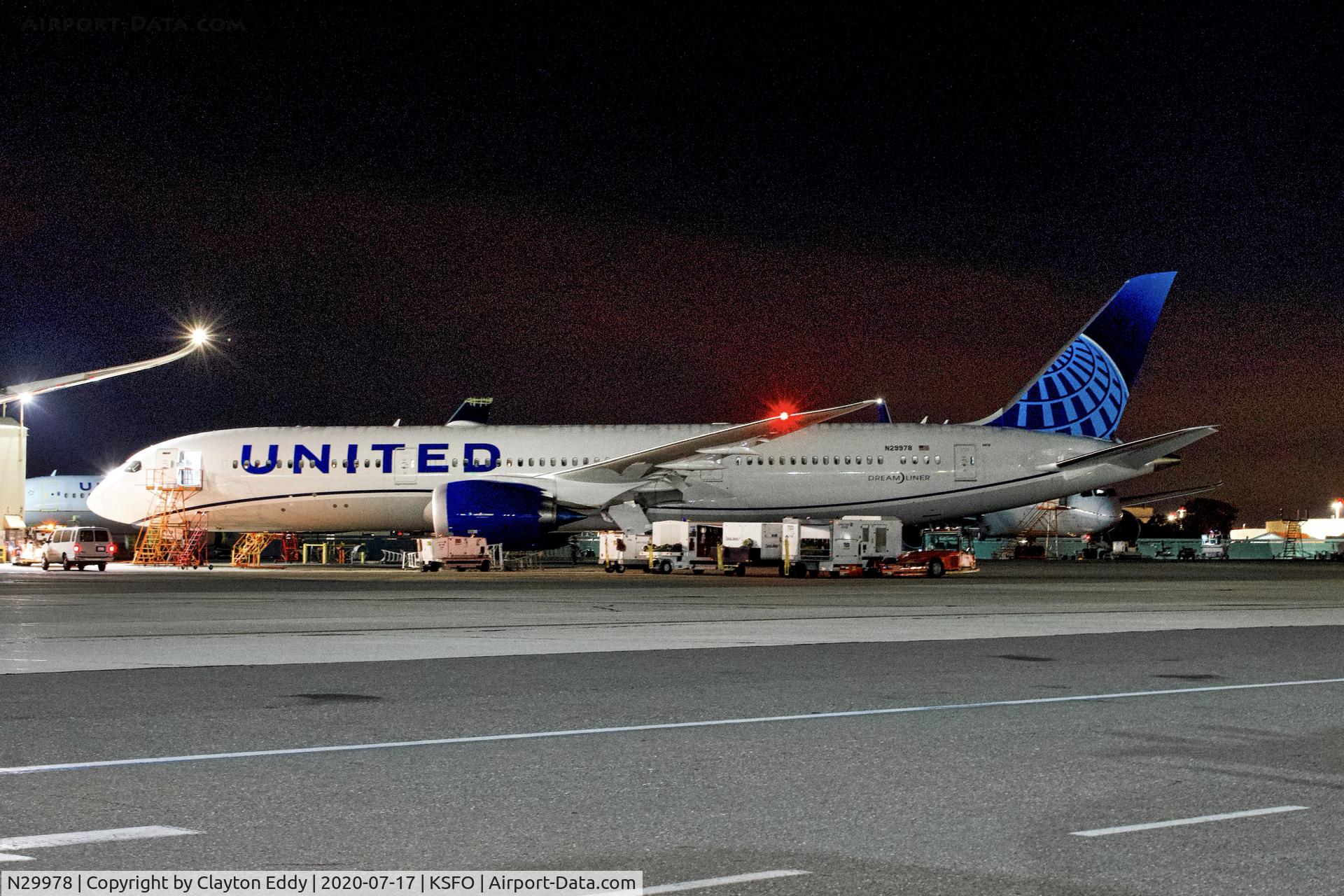 N29978, 2020 Boeing 787-9 Dreamliner Dreamliner C/N 66137, SFO 2020.
