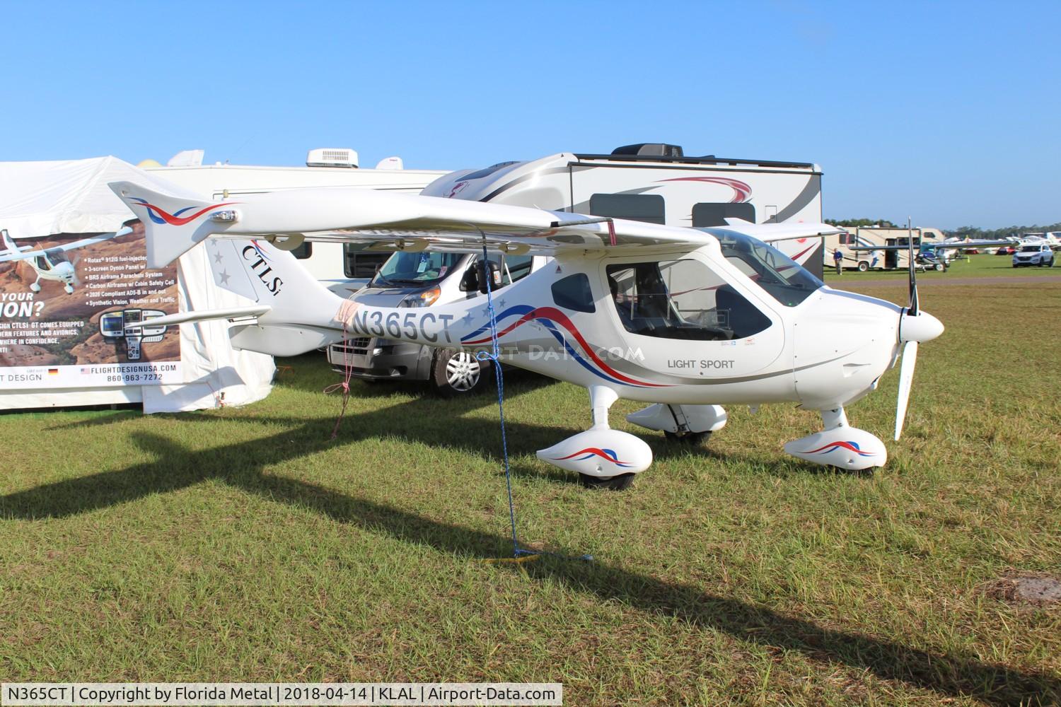 N365CT, 2015 Flight Design CTLS C/N F-14-07-12, SNF 2018