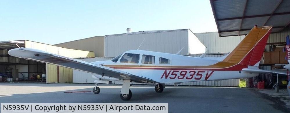 N5935V, 1977 Piper PA-28R-201T Cherokee Arrow III C/N 28R-7703169, 1977 Piper PA-28R-201T