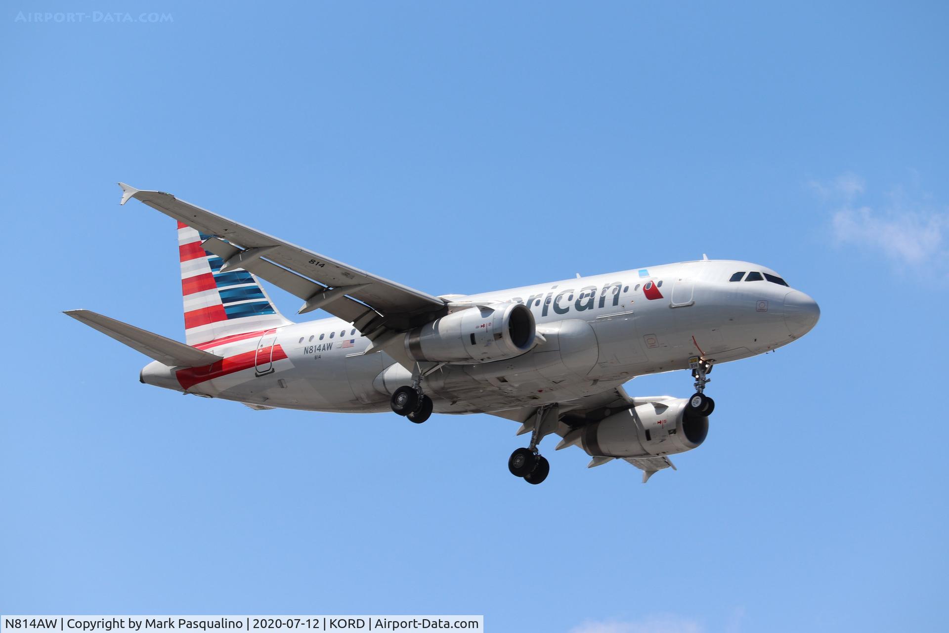 N814AW, 2000 Airbus A319-132 C/N 1281, Airbus A319