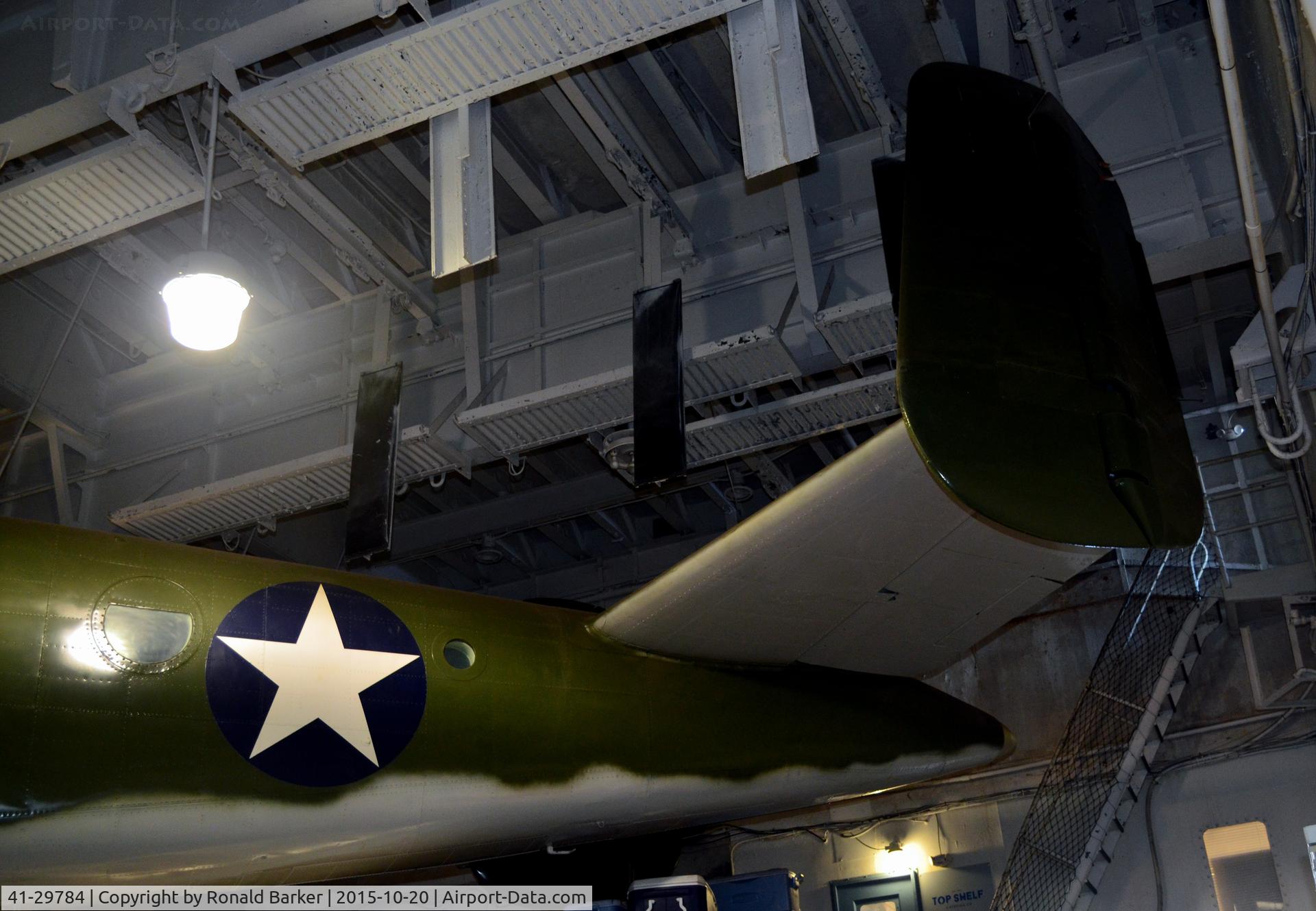 41-29784, 1942 North American B-25D Mitchell C/N 87-7949, B-25D  USS Yorktown  Patriots Point