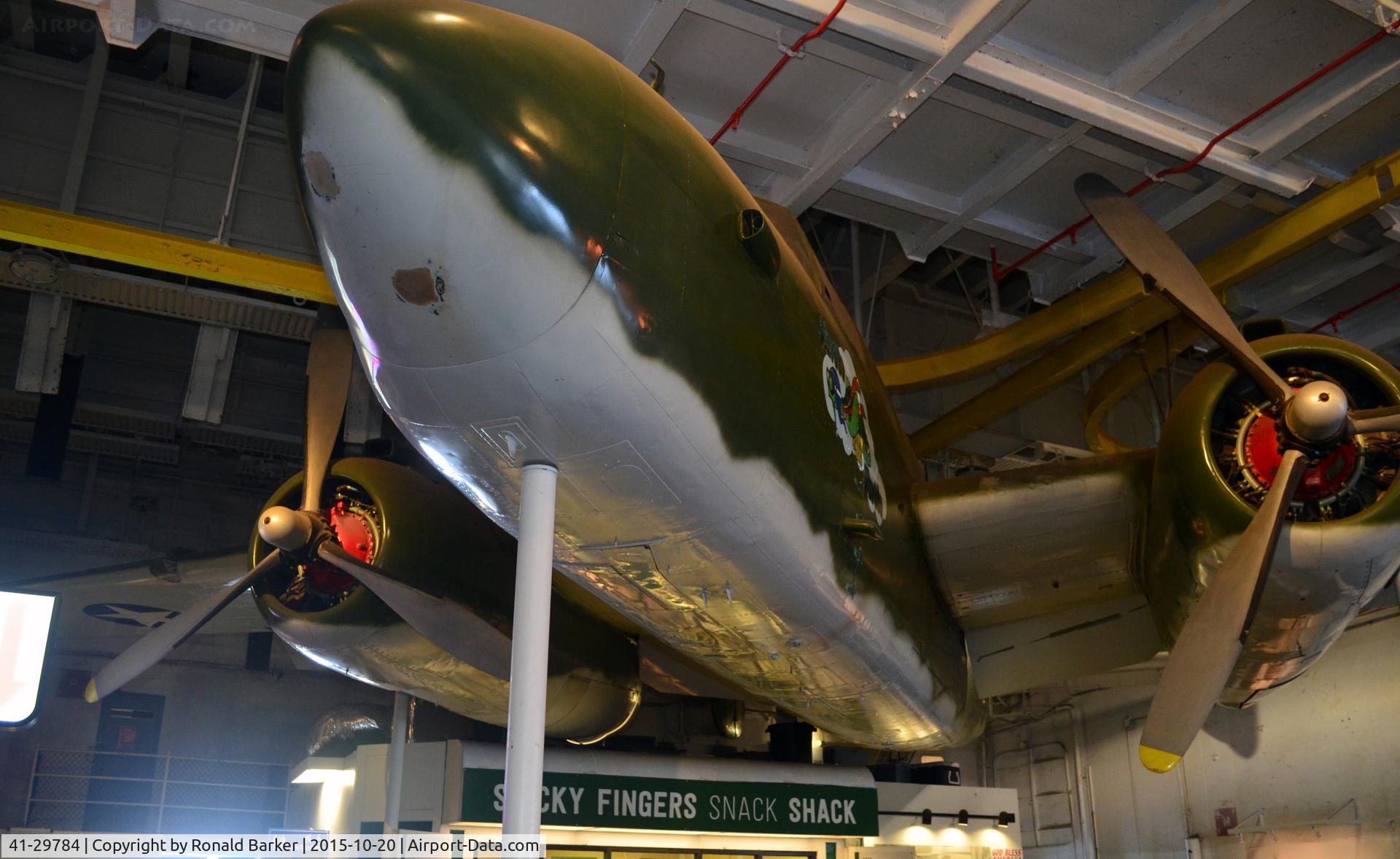 41-29784, 1942 North American B-25D Mitchell C/N 87-7949, B-25D  USS Yorktown  Patriots Point