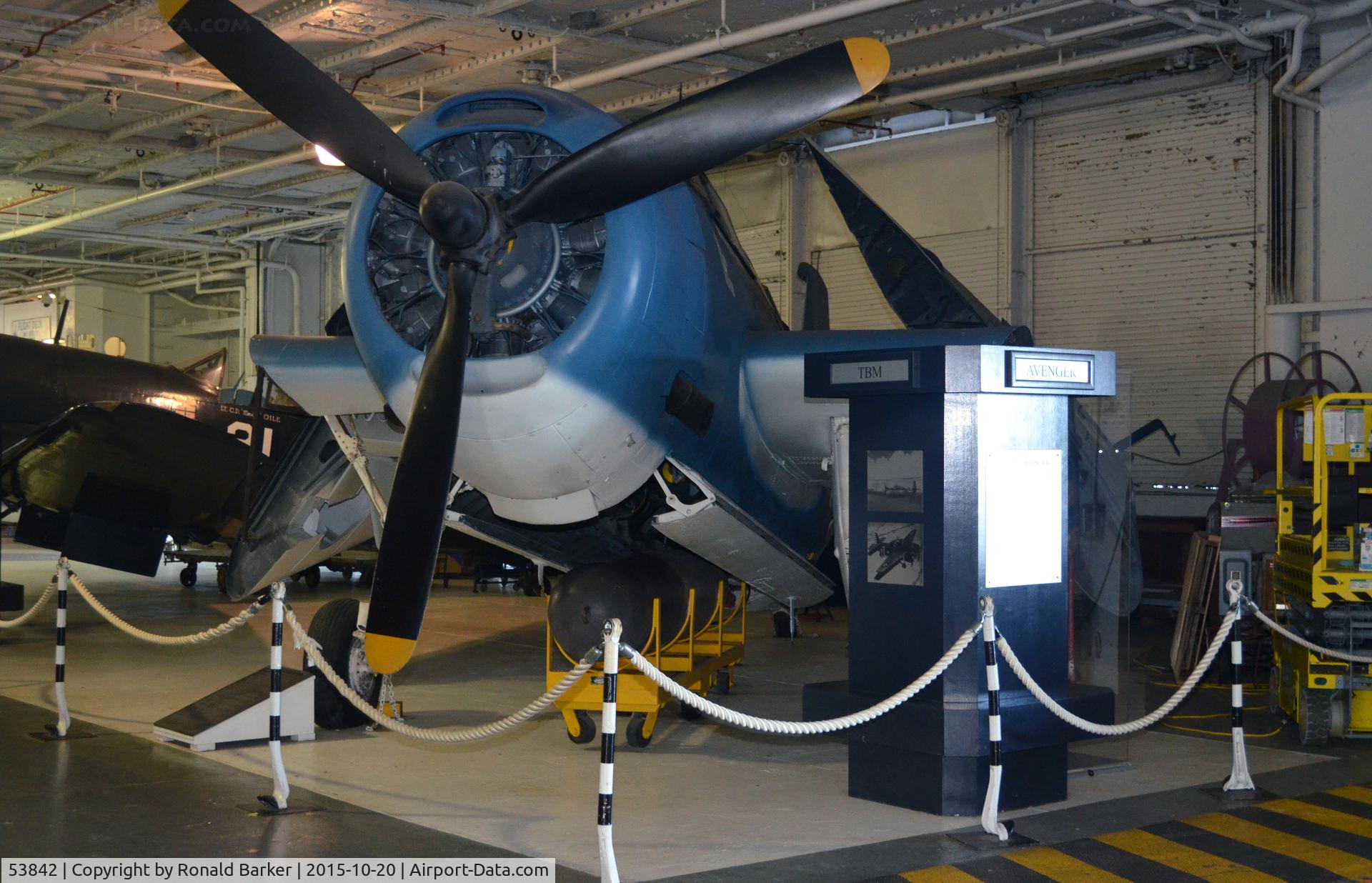 53842, Grumman TBM-3E Avenger Avenger C/N 3904, TBM  USS Yorktown  Patriots Point