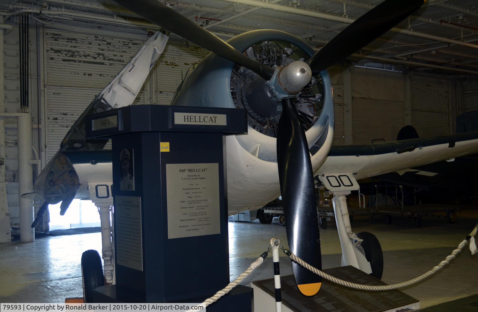 79593, Grumman F6F-5K Hellcat C/N A-10738, F6F-5  USS Yorktown  Patriots Point