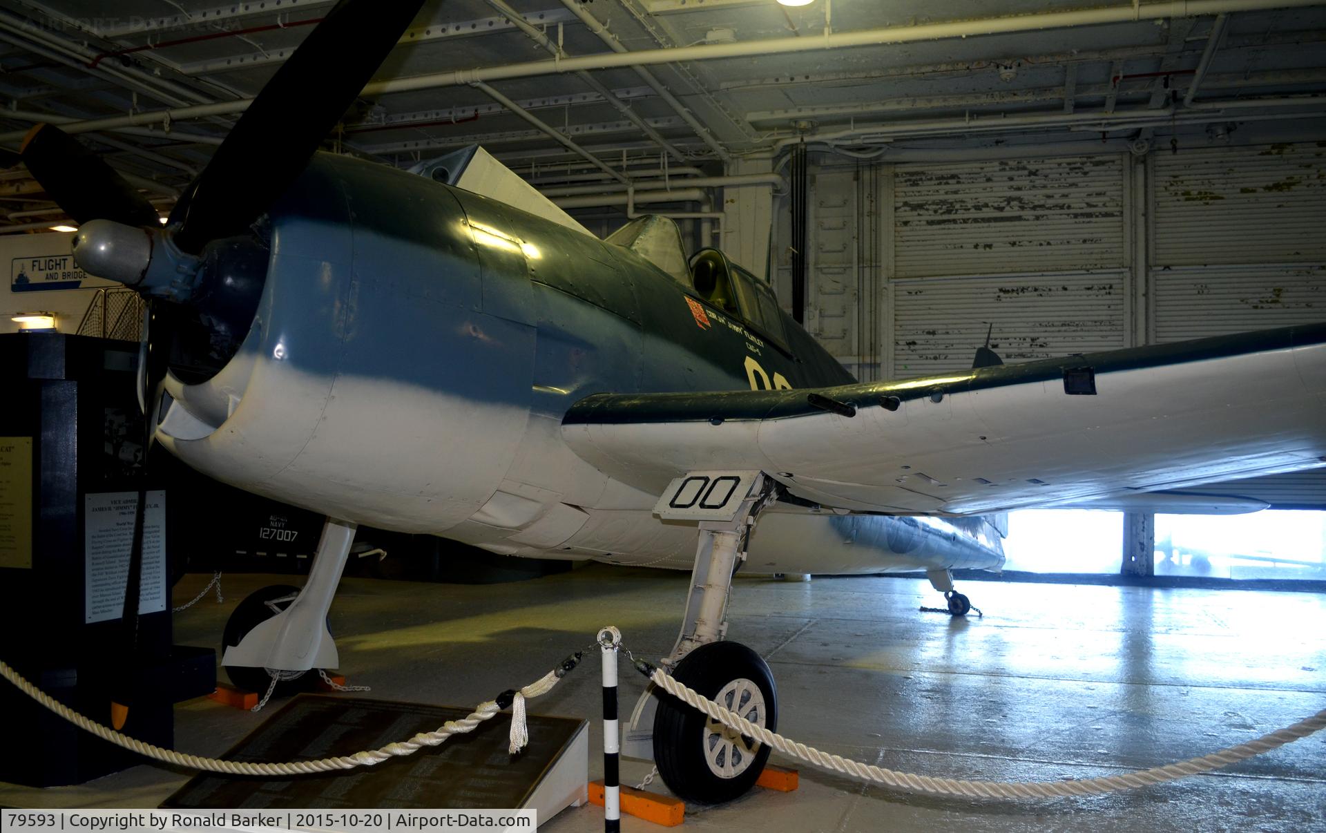 79593, Grumman F6F-5K Hellcat C/N A-10738, F6F-5  USS Yorktown  Patriots Point