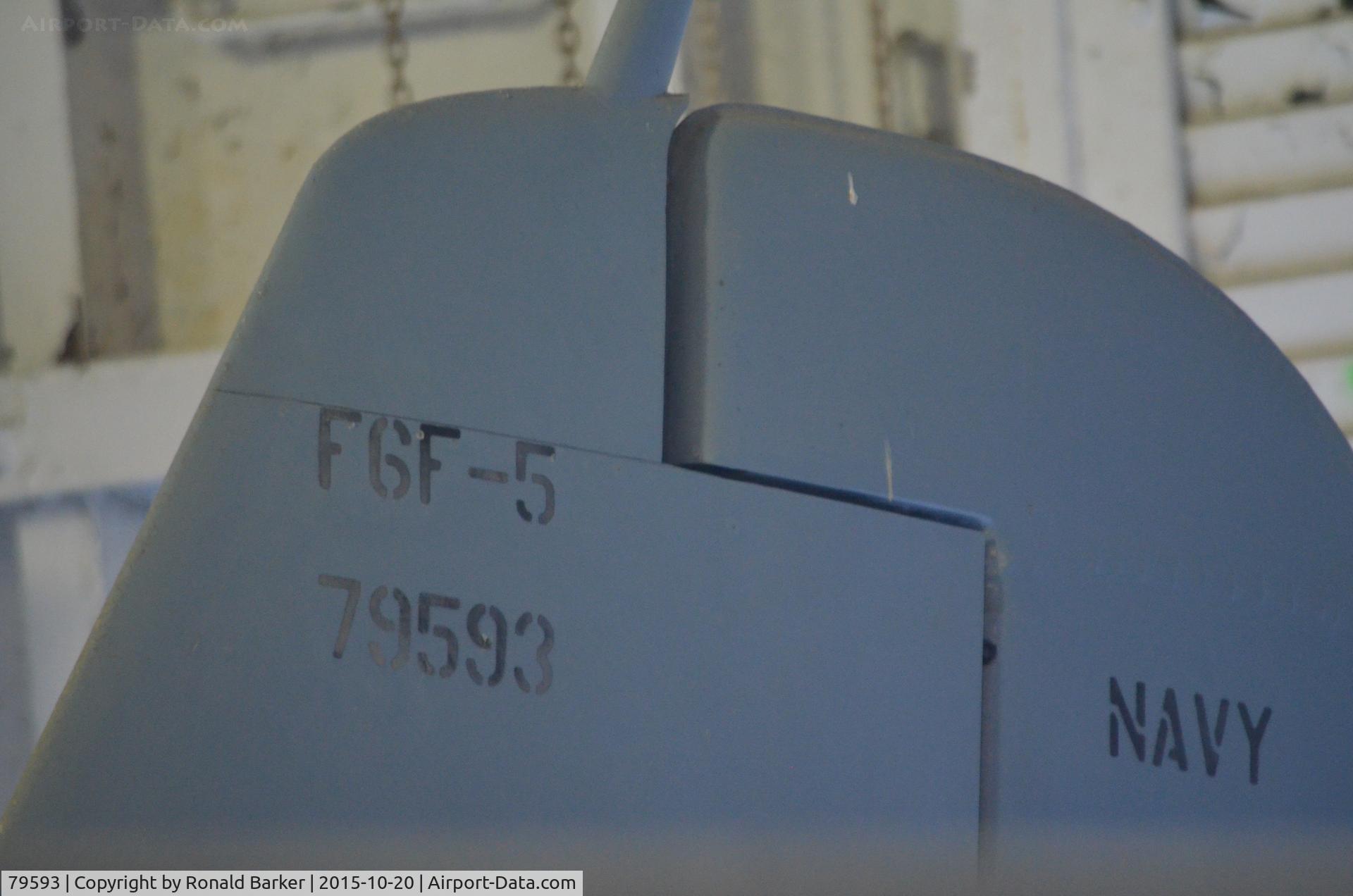 79593, Grumman F6F-5K Hellcat C/N A-10738, F6F-5  USS Yorktown  Patriots Point