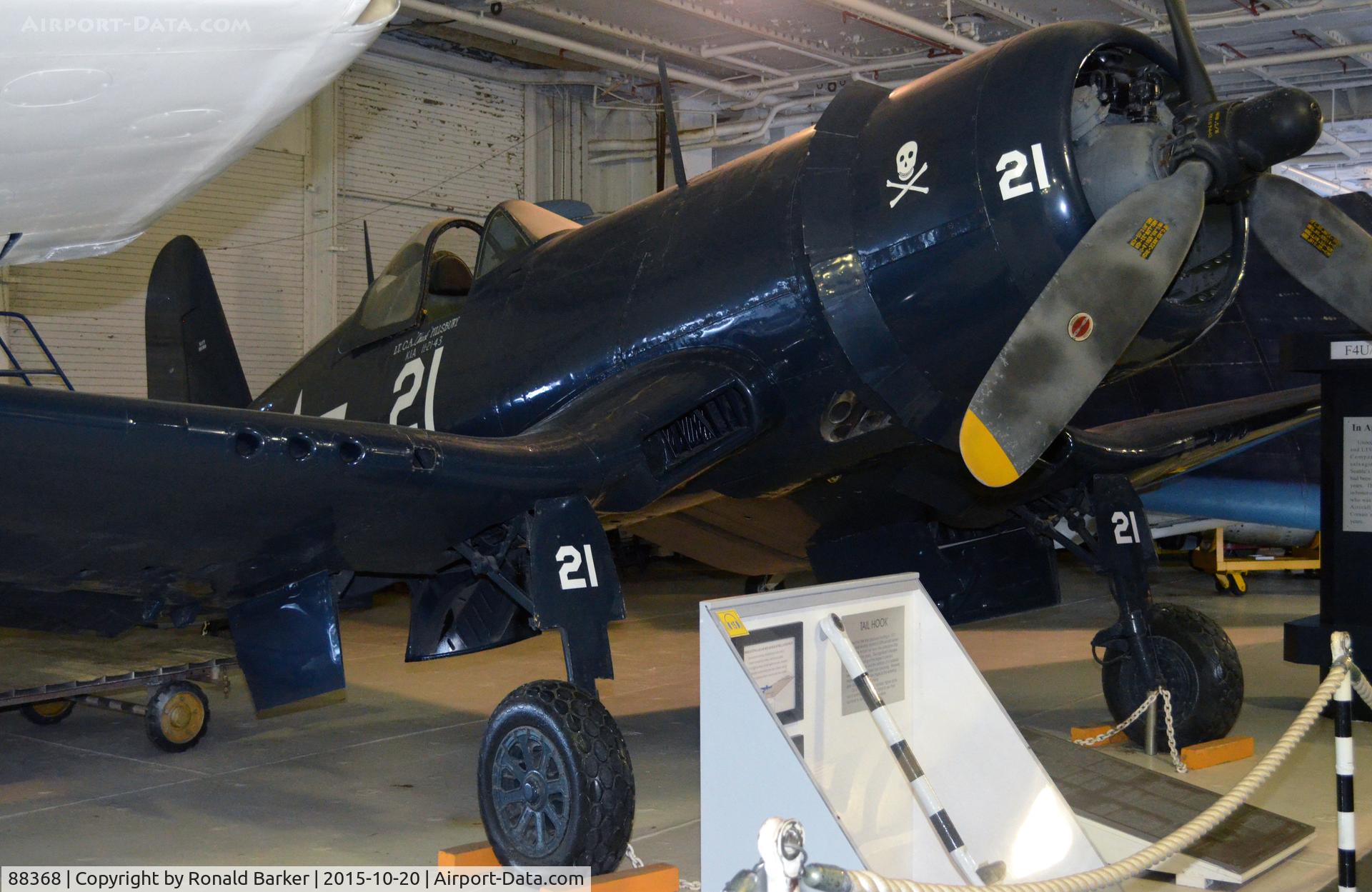 88368, Goodyear FG-1D C/N 88368, FG-1D (F4U)  USS Yorktown  Patriots Point