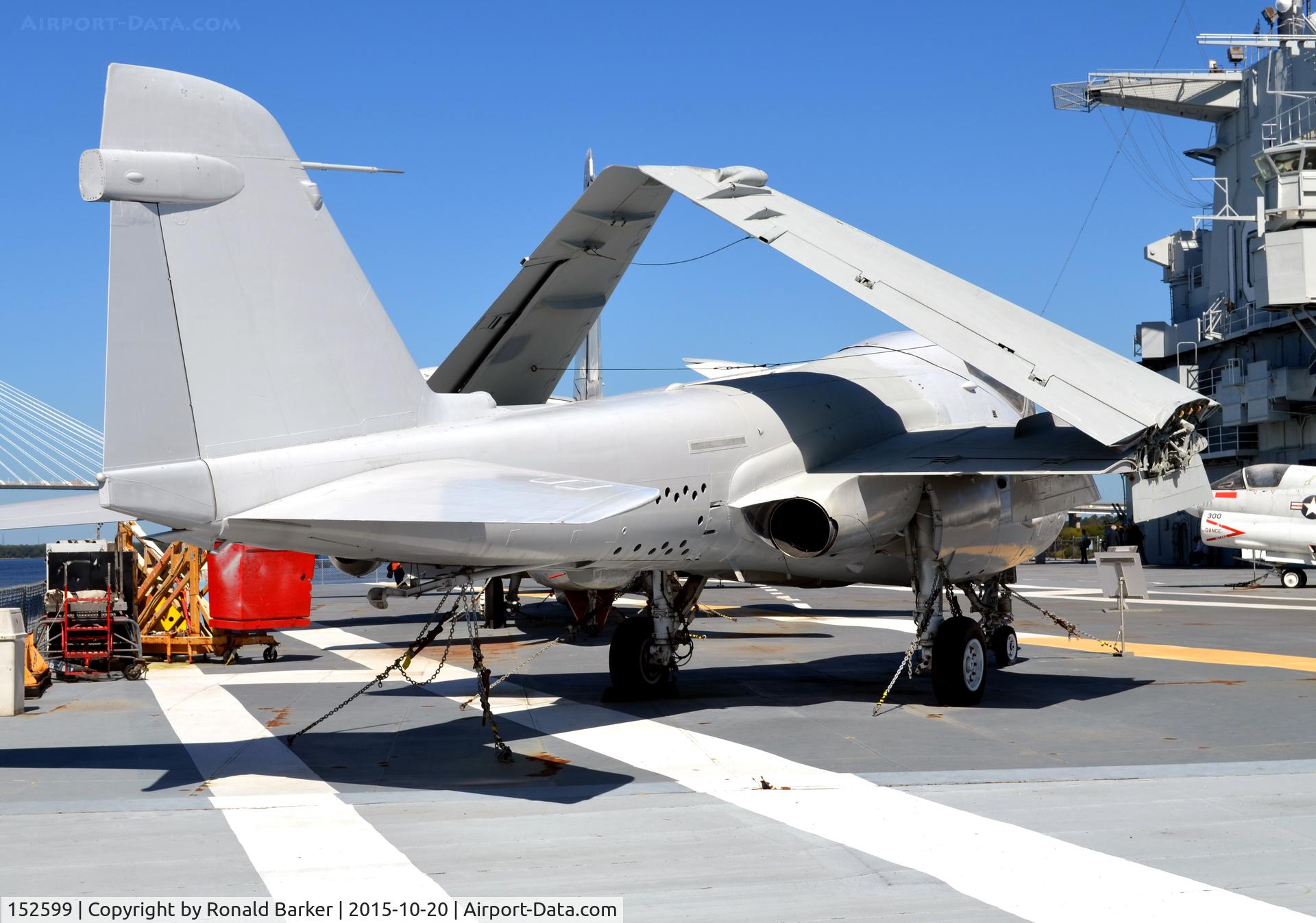 152599, Grumman A-6E Intruder C/N I-147, A-6E  USS Yorktown  Patriots Point