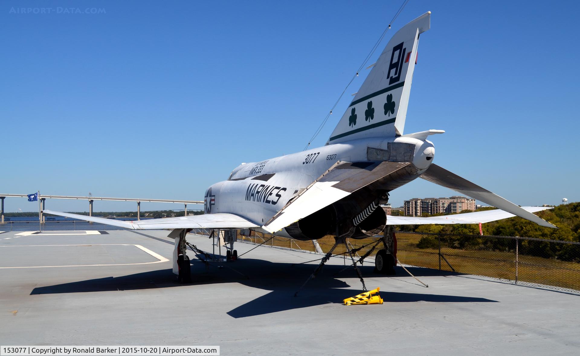 153077, McDonnell F-4J Phantom II C/N 1579, F-4J  USS Yorktown  Patriots Point