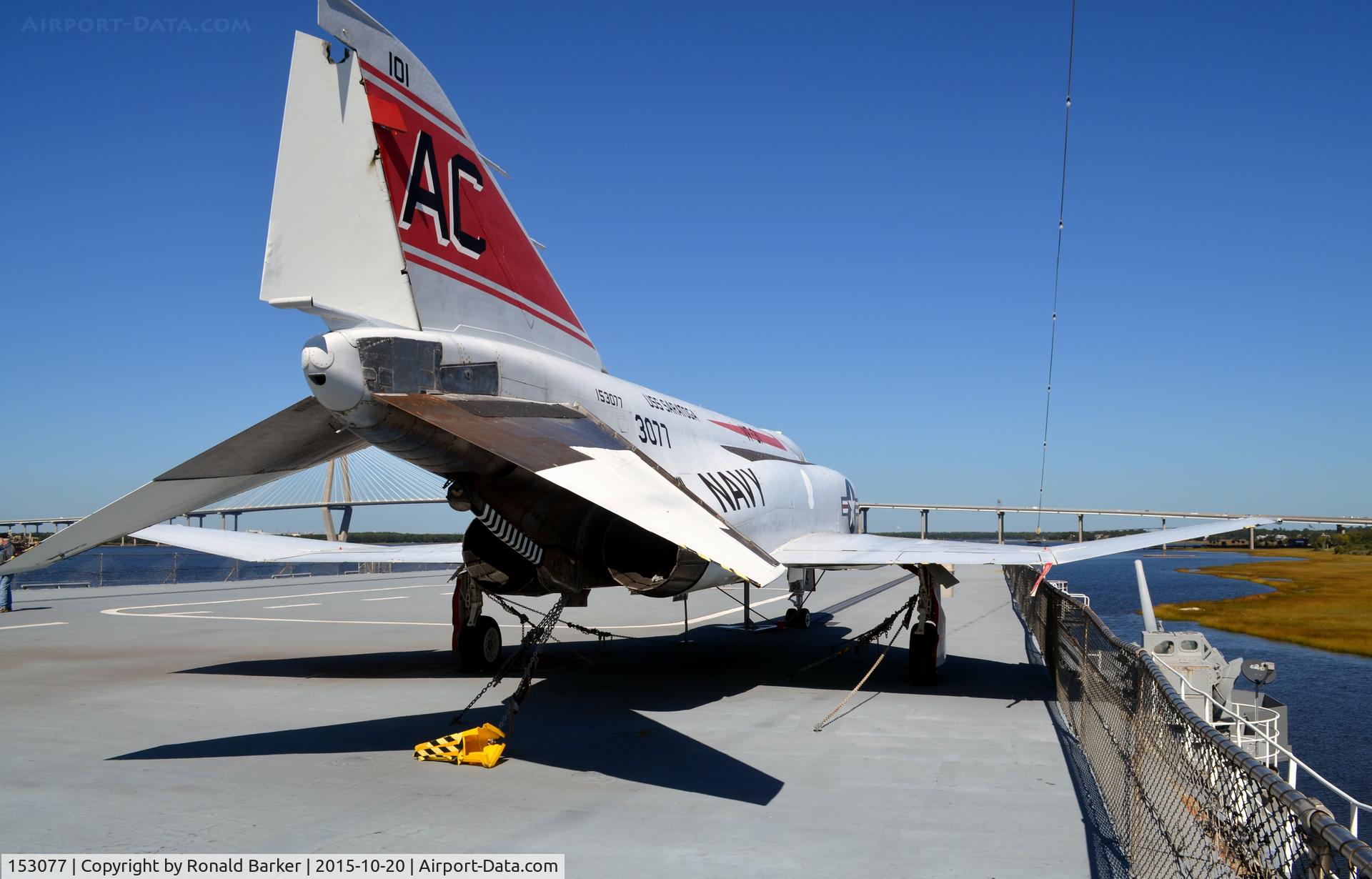153077, McDonnell F-4J Phantom II C/N 1579, F-4J  USS Yorktown  Patriots Point