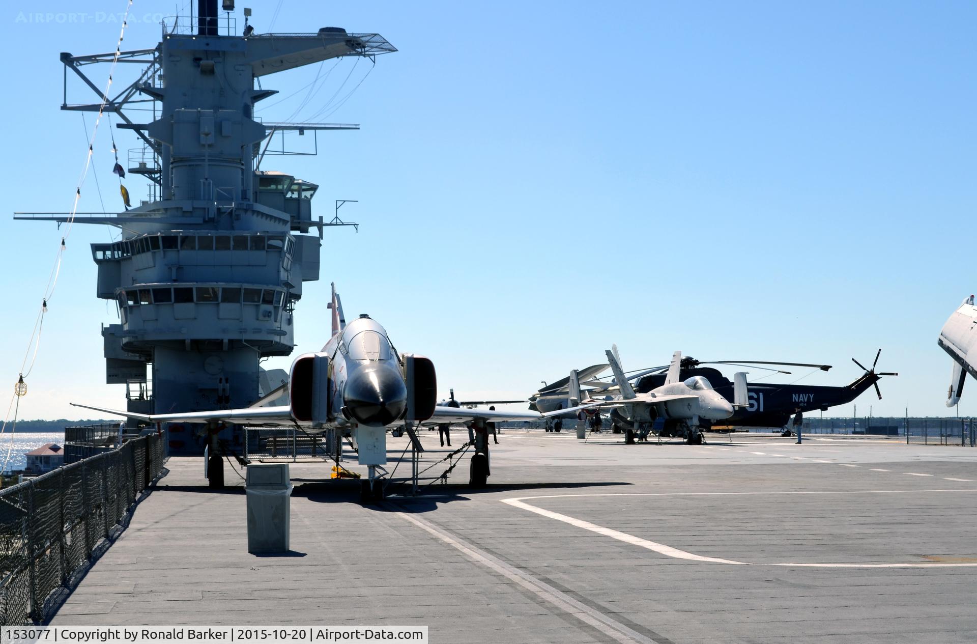 153077, McDonnell F-4J Phantom II C/N 1579, F-4J  USS Yorktown  Patriots Point