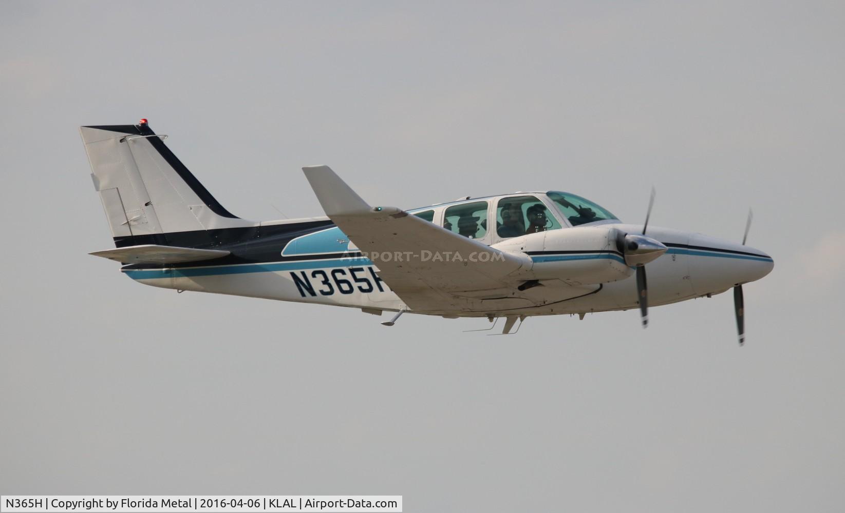 N365H, 1965 Beech 95-B55 (T42A) Baron C/N TC-843, SNF 2016