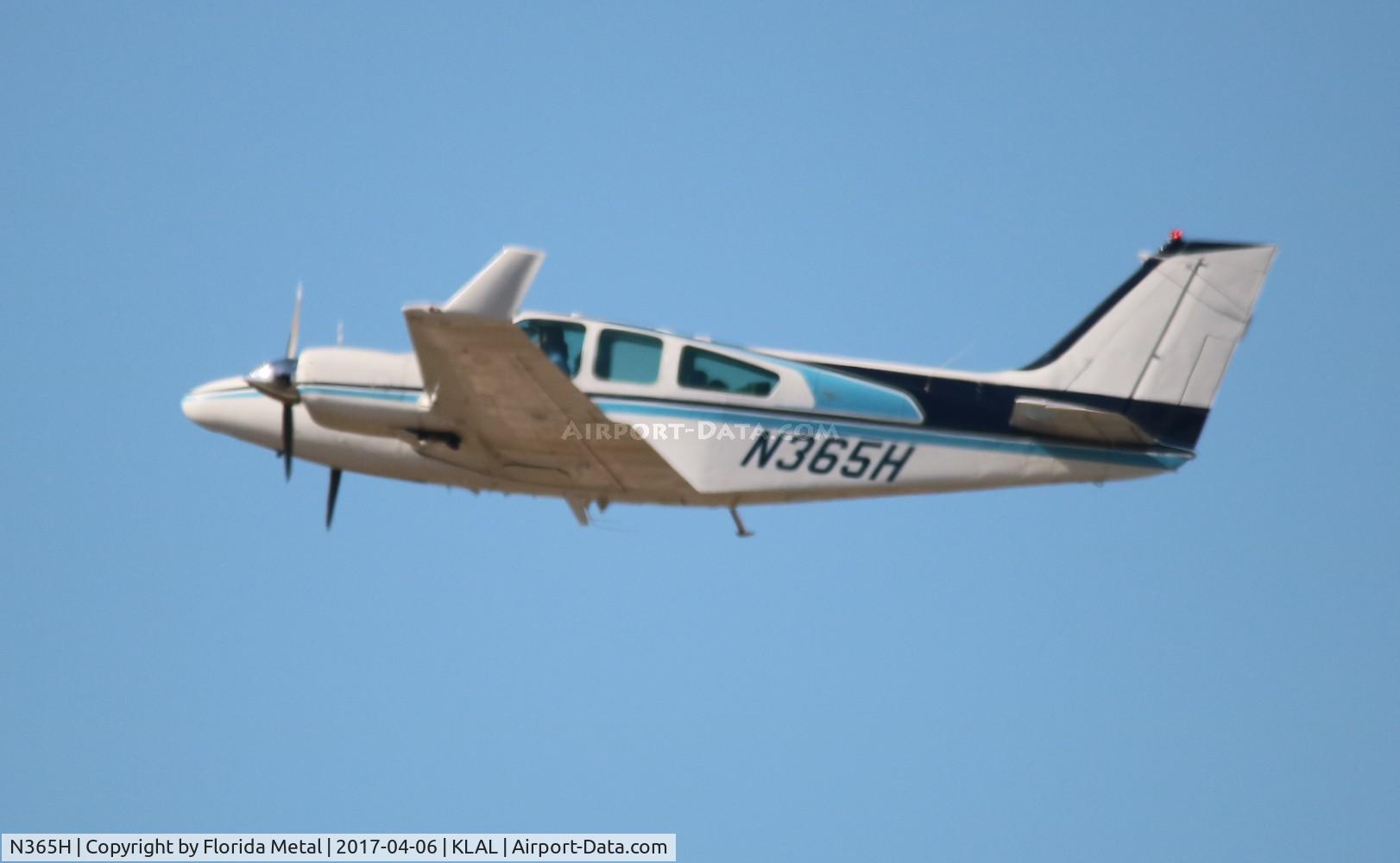 N365H, 1965 Beech 95-B55 (T42A) Baron C/N TC-843, SNF 2017