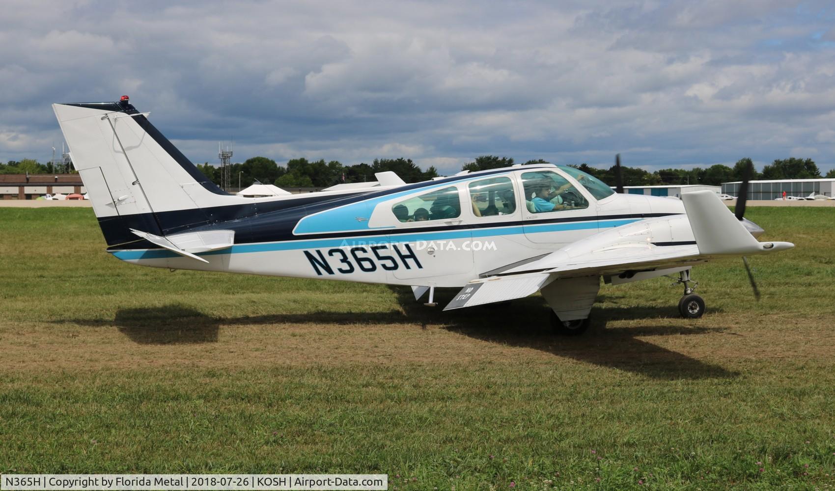 N365H, 1965 Beech 95-B55 (T42A) Baron C/N TC-843, OSH 2018