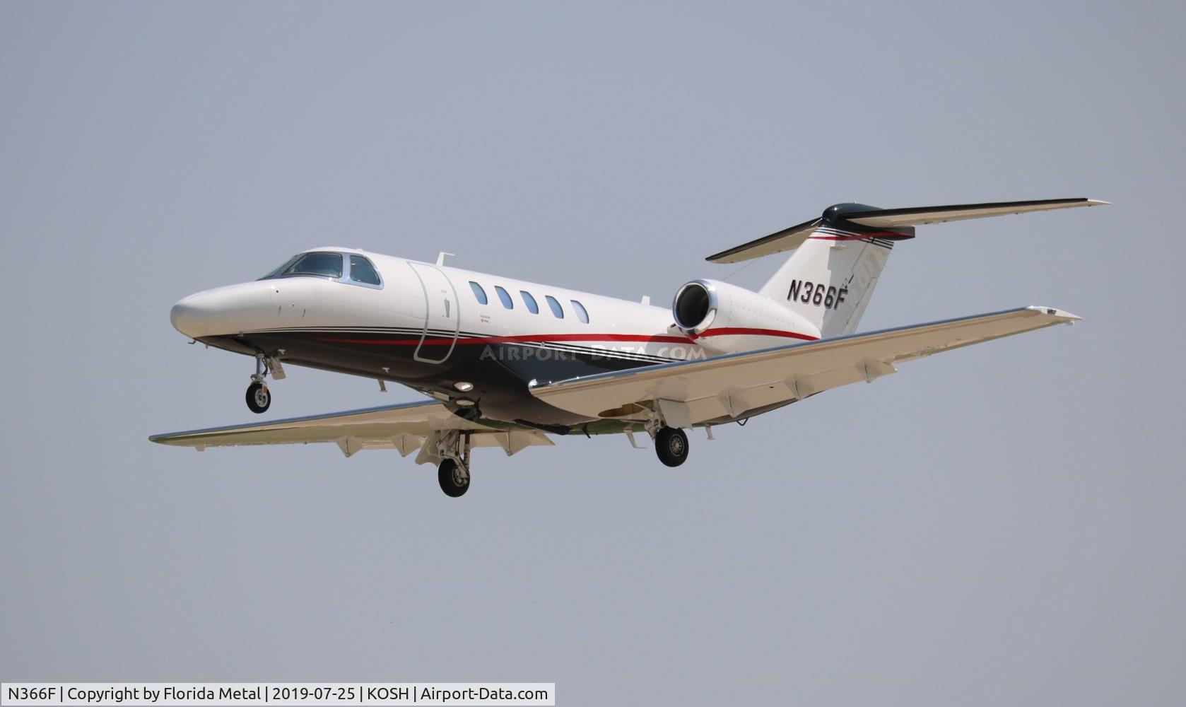 N366F, 2017 Cessna 525C CitationJet CJ4 C/N 525C-0260, OSH 2019